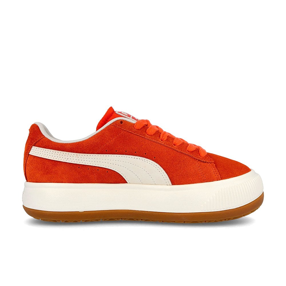 Puma wmns suede mayu up Grenadine - Marshmallow Material | Overkill