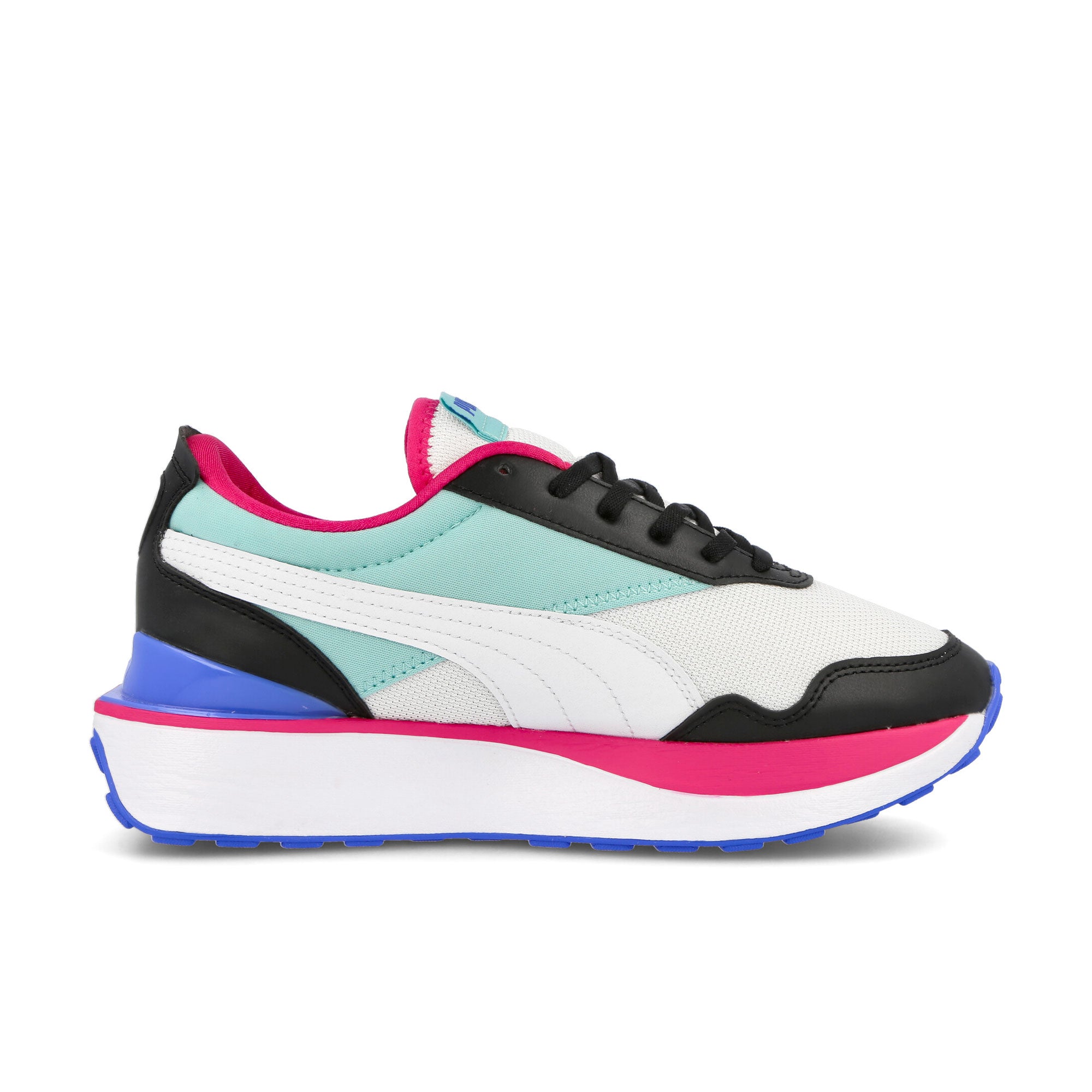 Puma wmns cruise rider flair Puma White - Eggshell Blue Low Top Sneakers Silhouette | Overkill