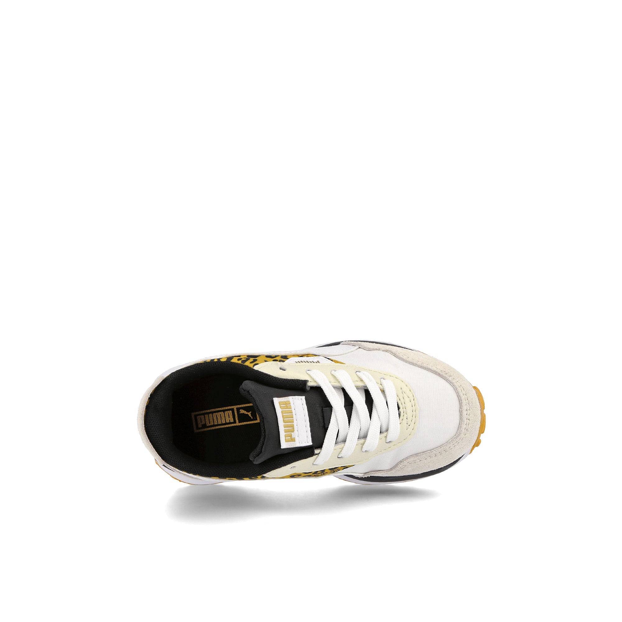 Puma cruise rider roar ps Puma White - Mineral Yellow Sneakers Detailfoto | Overkill