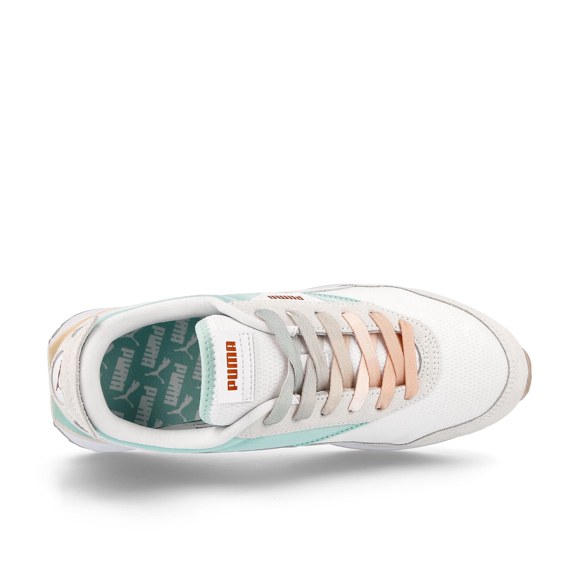 Puma wmns cruise rider gl Puma White - Eggshell Blue Sneakers Detailfoto | Overkill