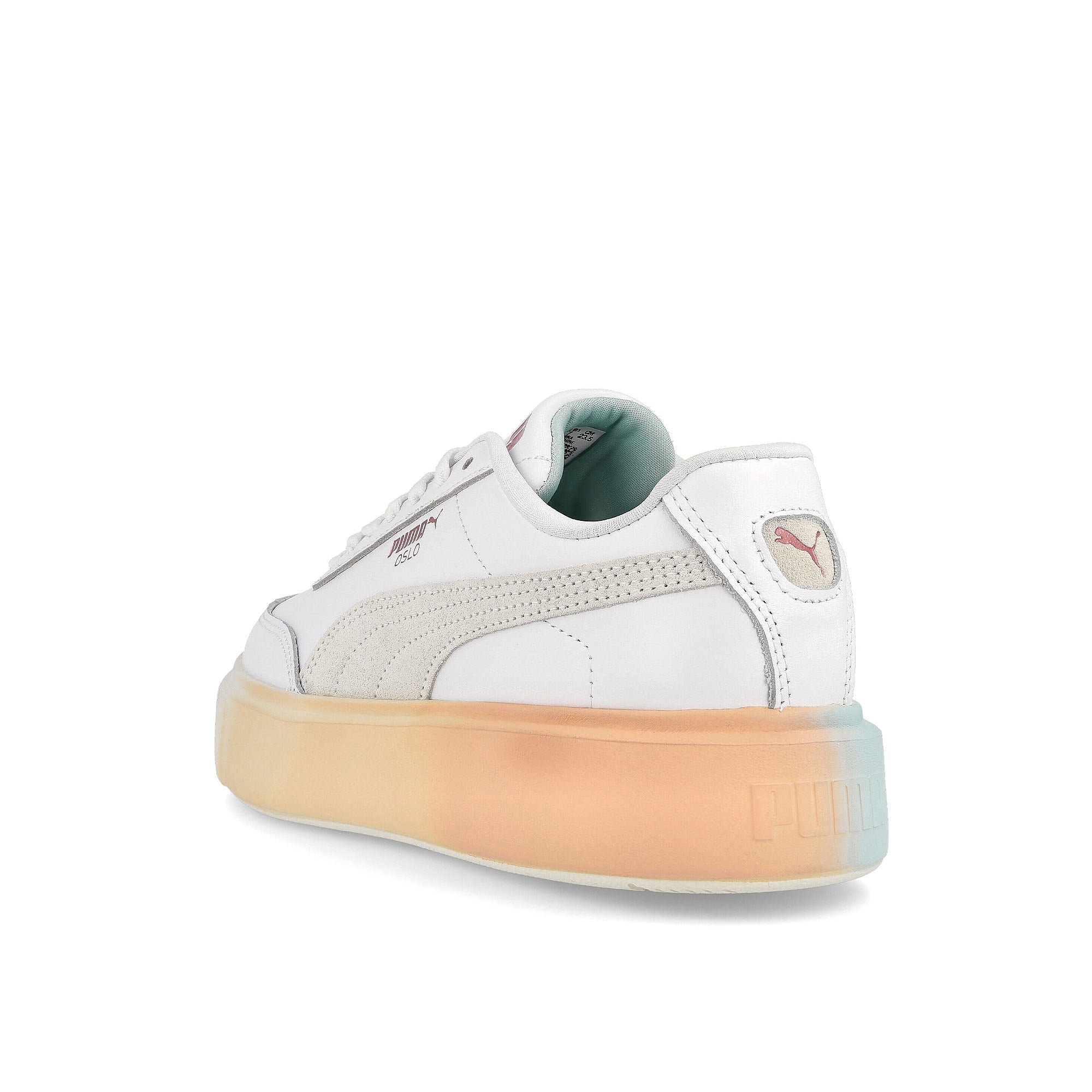 Puma wmns oslo maja gloaming Puma White - Ivory Glow - Eggshell Blue - Pea Sneakers Material | Overkill