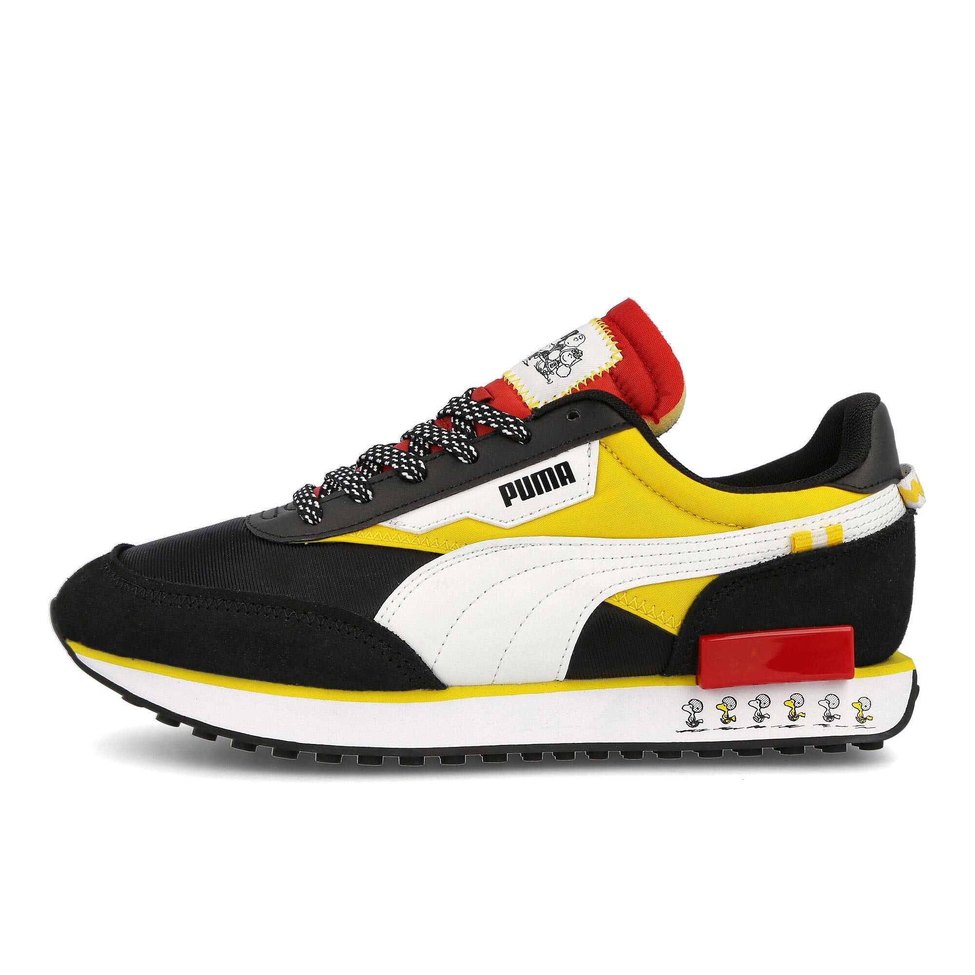 Puma Peanuts x Puma Future Rider Junior Puma Black - Maize Sneakers 381922 01 | Overkill