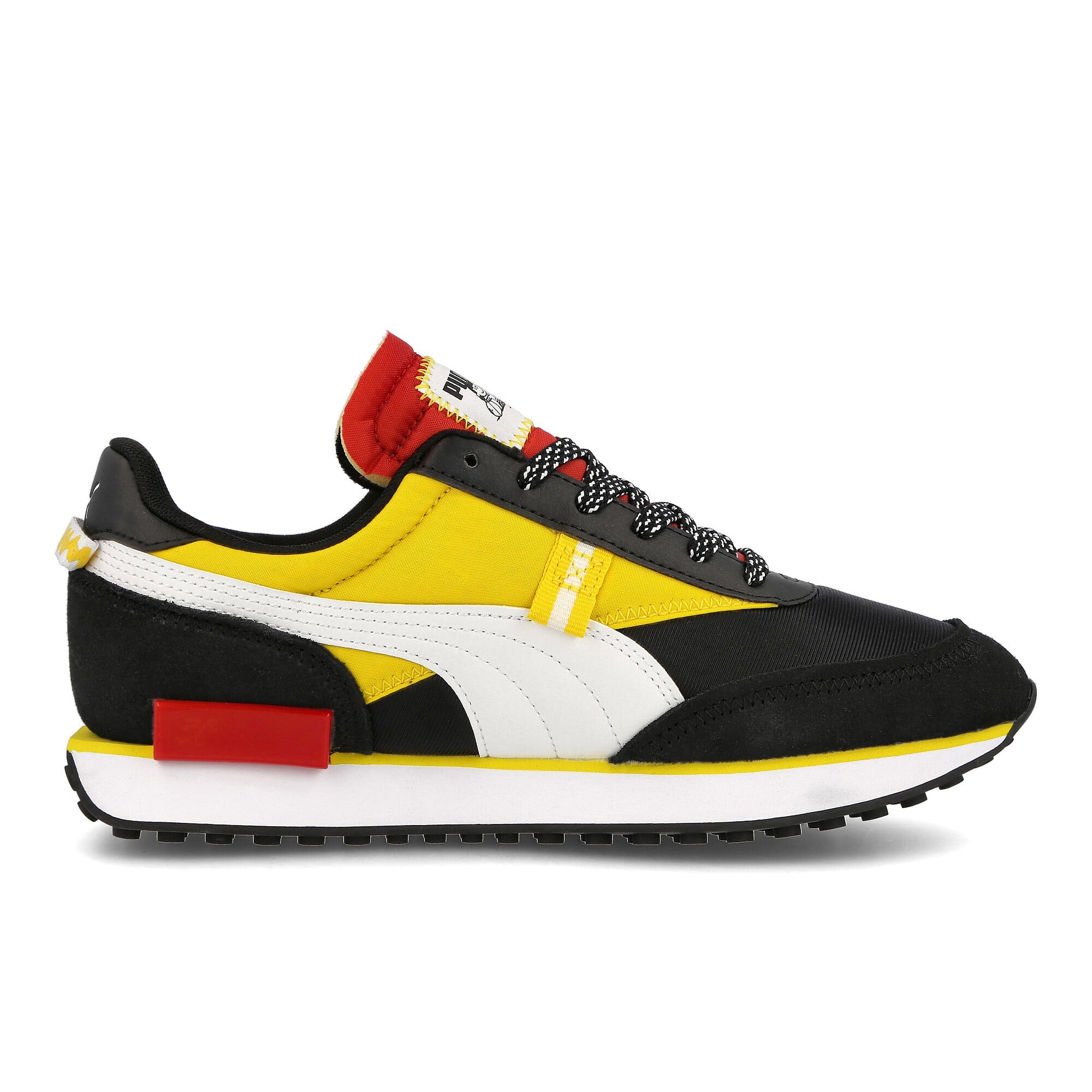 Puma Peanuts x Puma Future Rider Junior Puma Black - Maize Sneakers Silhouette | Overkill