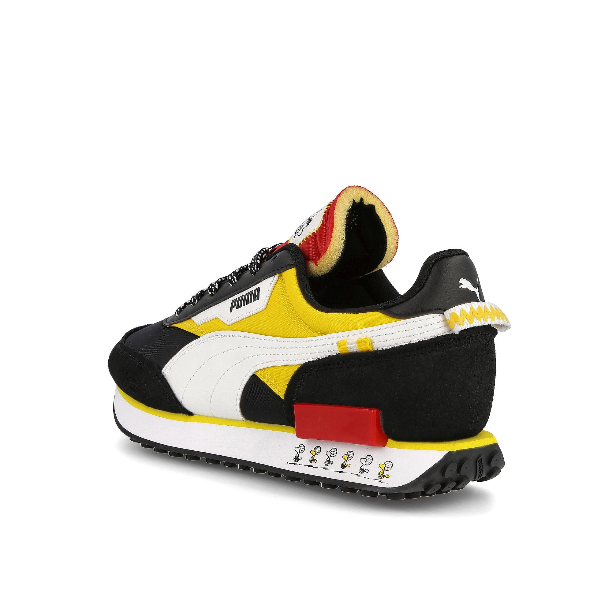 Puma Peanuts x Puma Future Rider Junior Puma Black - Maize Sneakers Material | Overkill