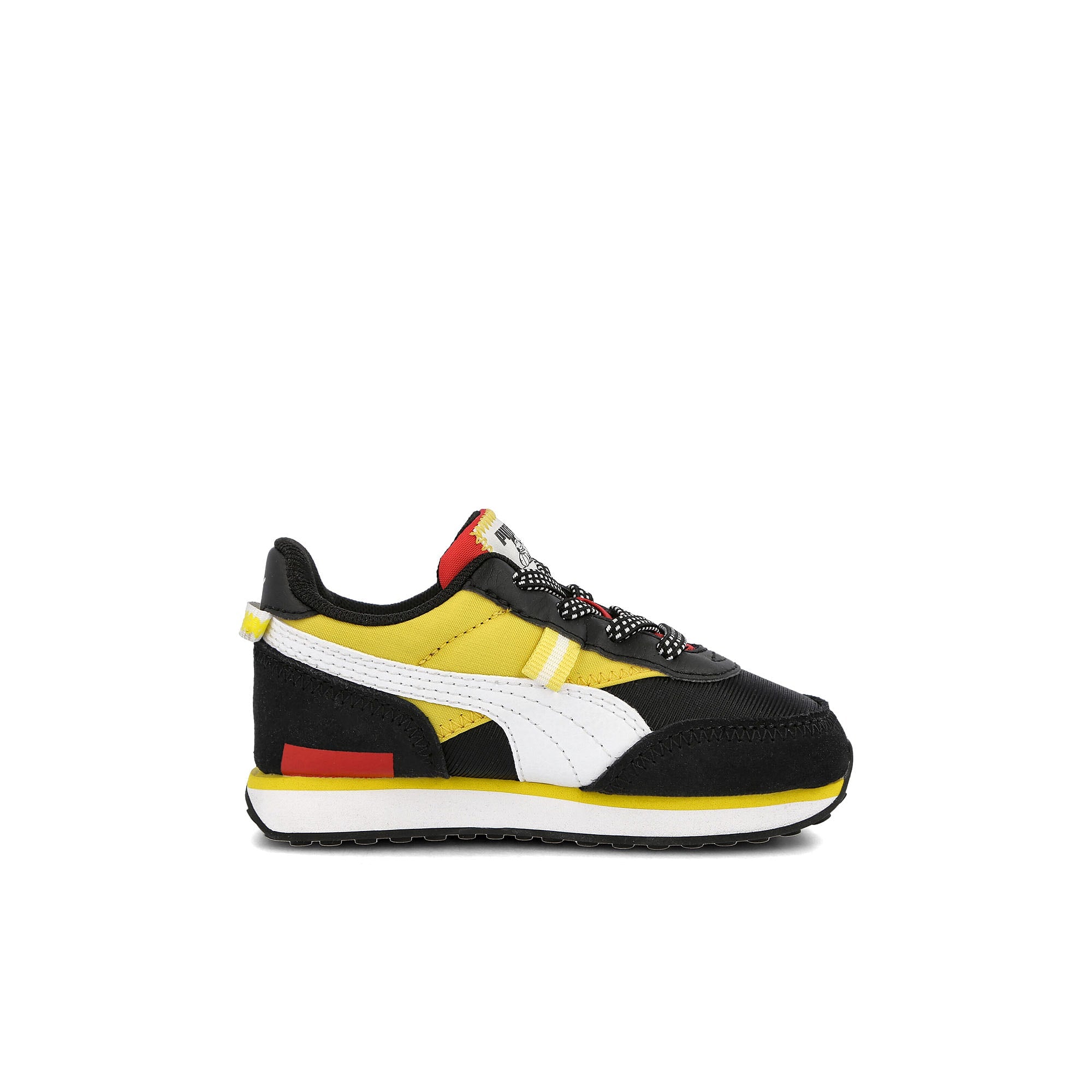 Puma Future Rider AC Infants Puma Black - Maize Low Top Sneakers Silhouette | Overkill