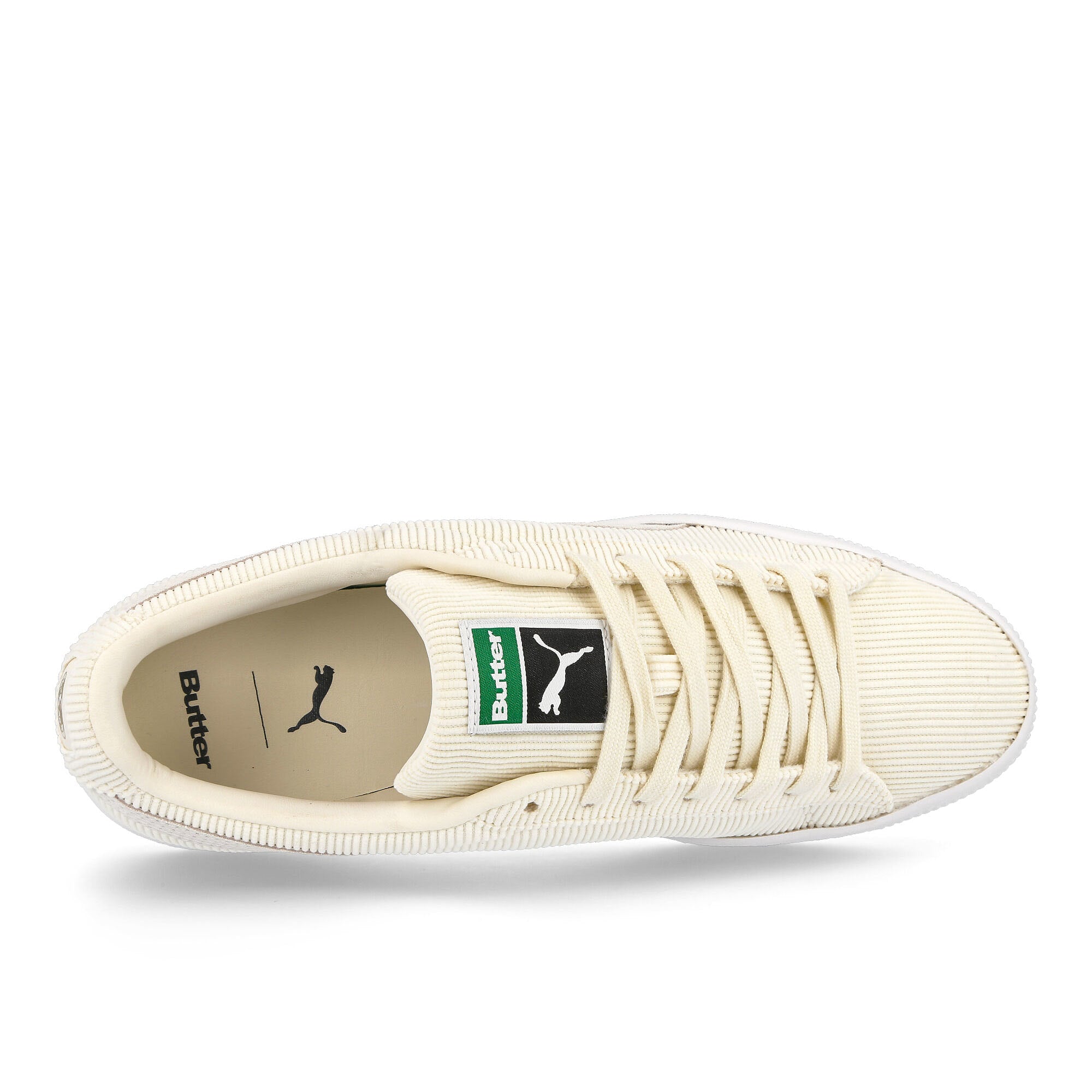 Puma Butter Goods x Puma Basket VTG Cream Birch - Whisper White Detail view 1 | Overkill