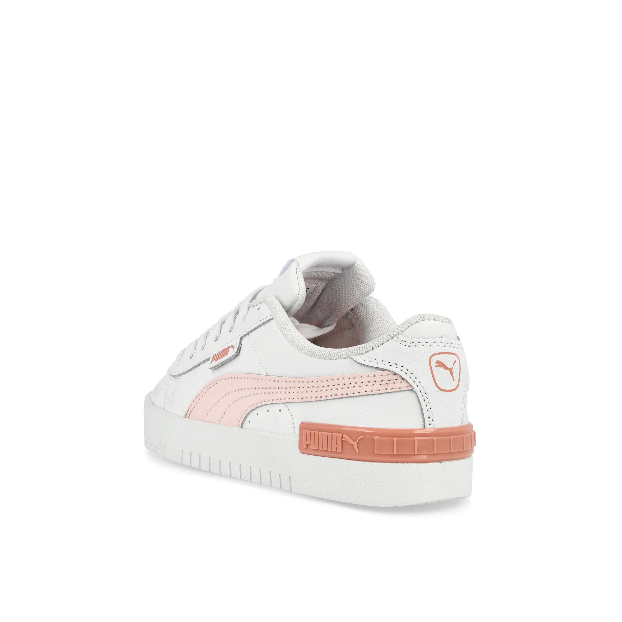 Puma Jade Jr Puma White - Frosty Pink - Poppy Pink Low Top Sneakers Material | Overkill