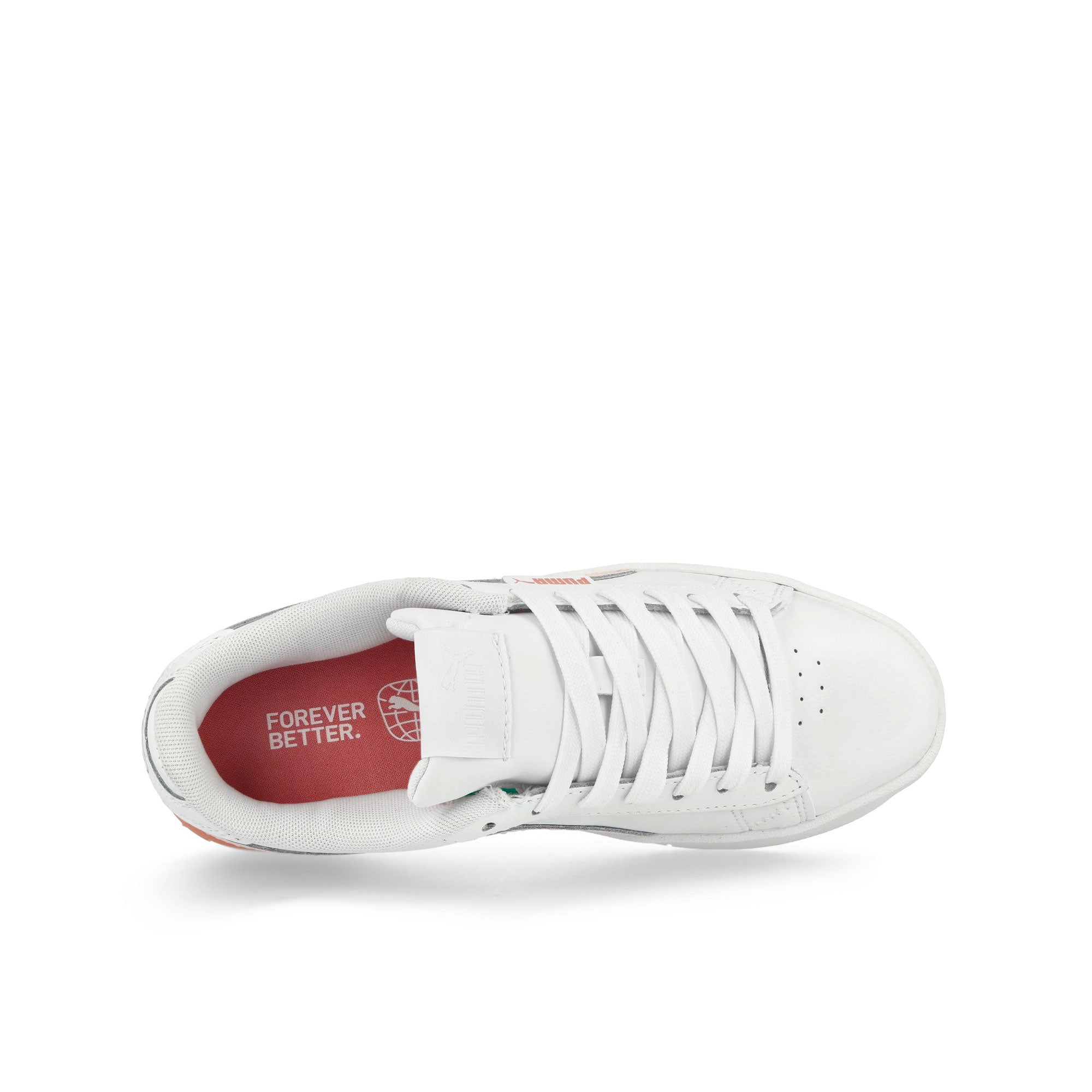 Puma Jade Jr Puma White - Frosty Pink - Poppy Pink Low Top Sneakers Detailfoto | Overkill