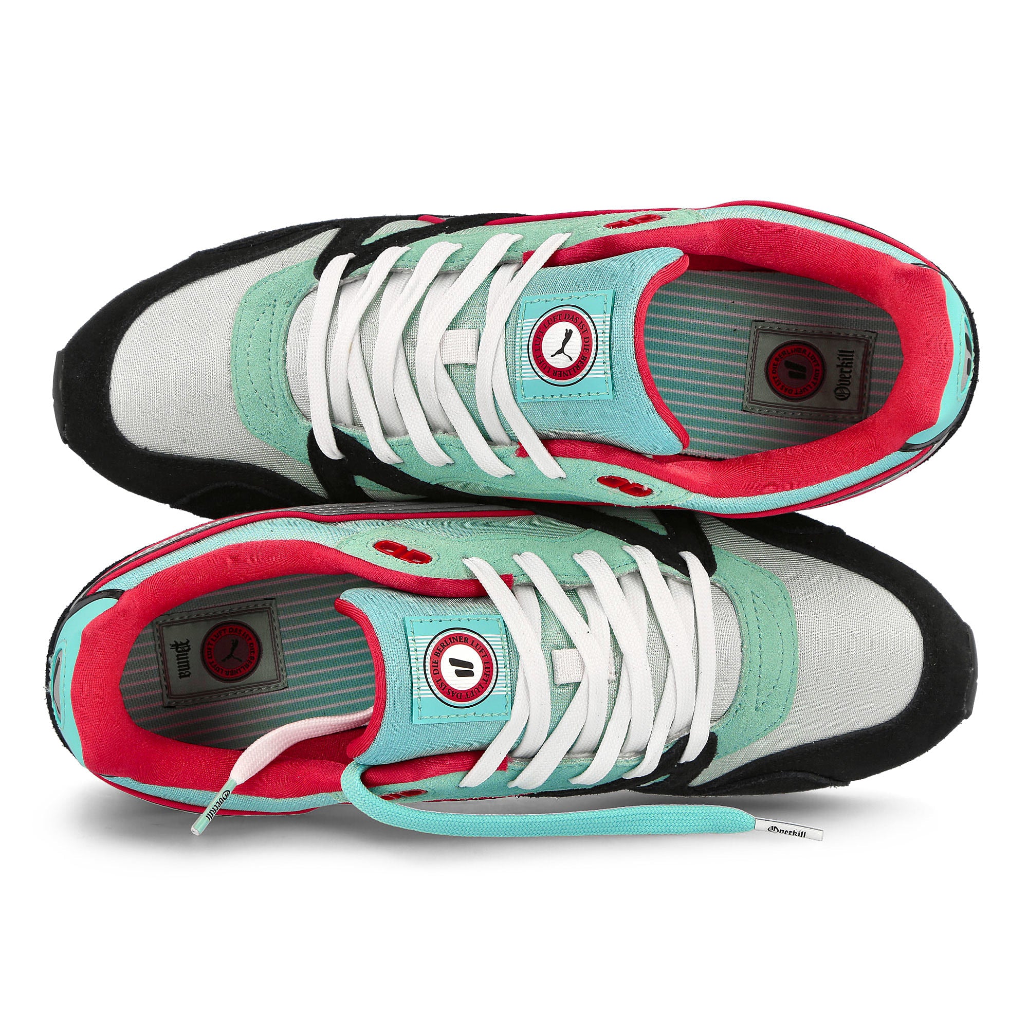 Puma Mirage OG Holiday - Puma Black - Puma Silver Low Top Sneakers Detailfoto | Overkill