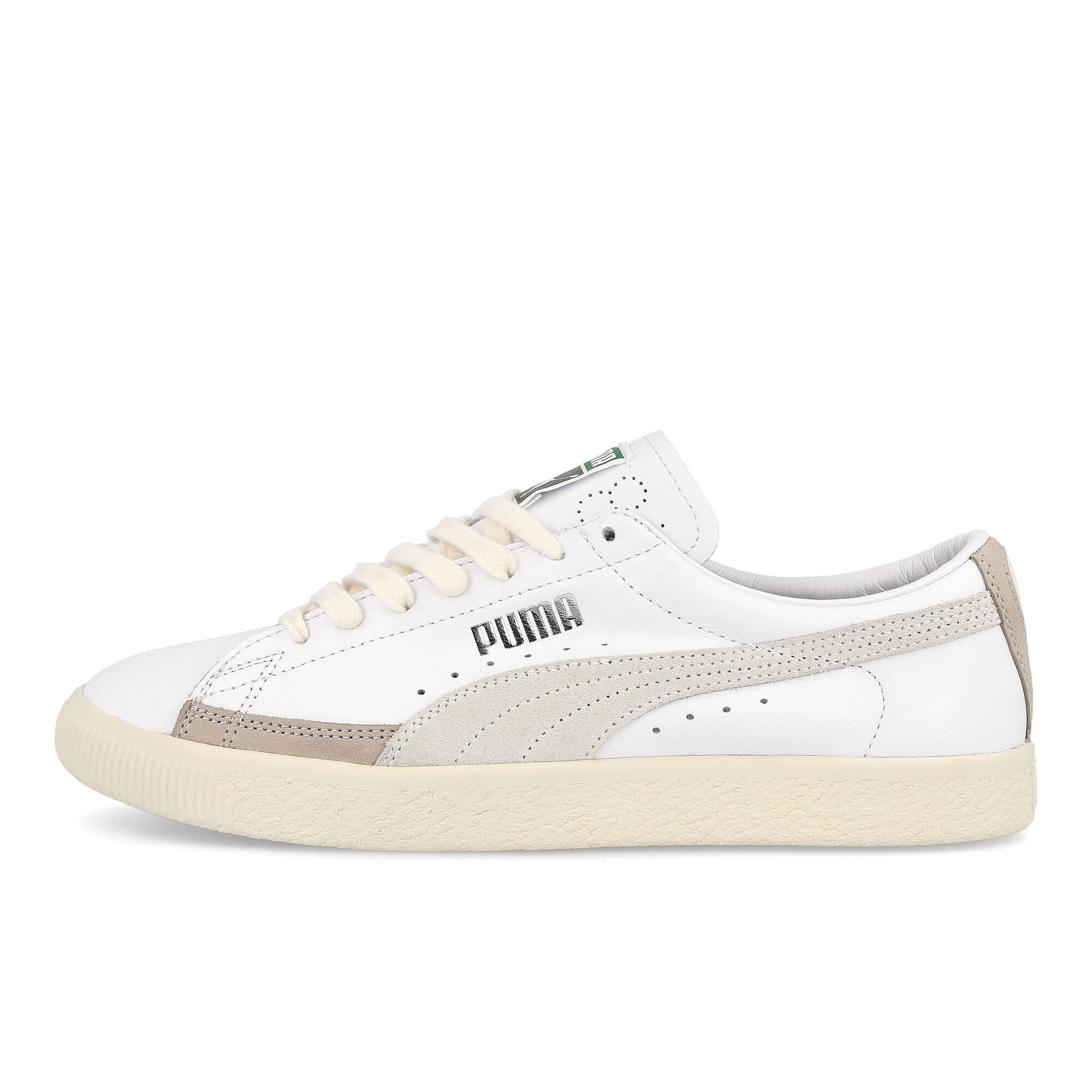 Puma basket vtg luxe Puma White - Glacier Grey Sneakers 382822 01 | Overkill