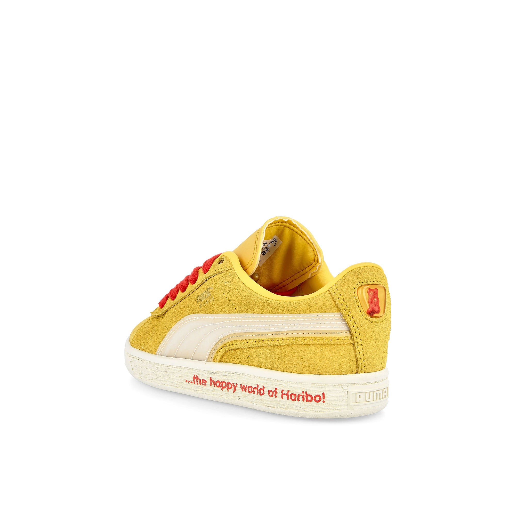 Puma Haribo x Puma Suede Triplex PS Mimosa - Whisper White Low Top Sneakers Material | Overkill