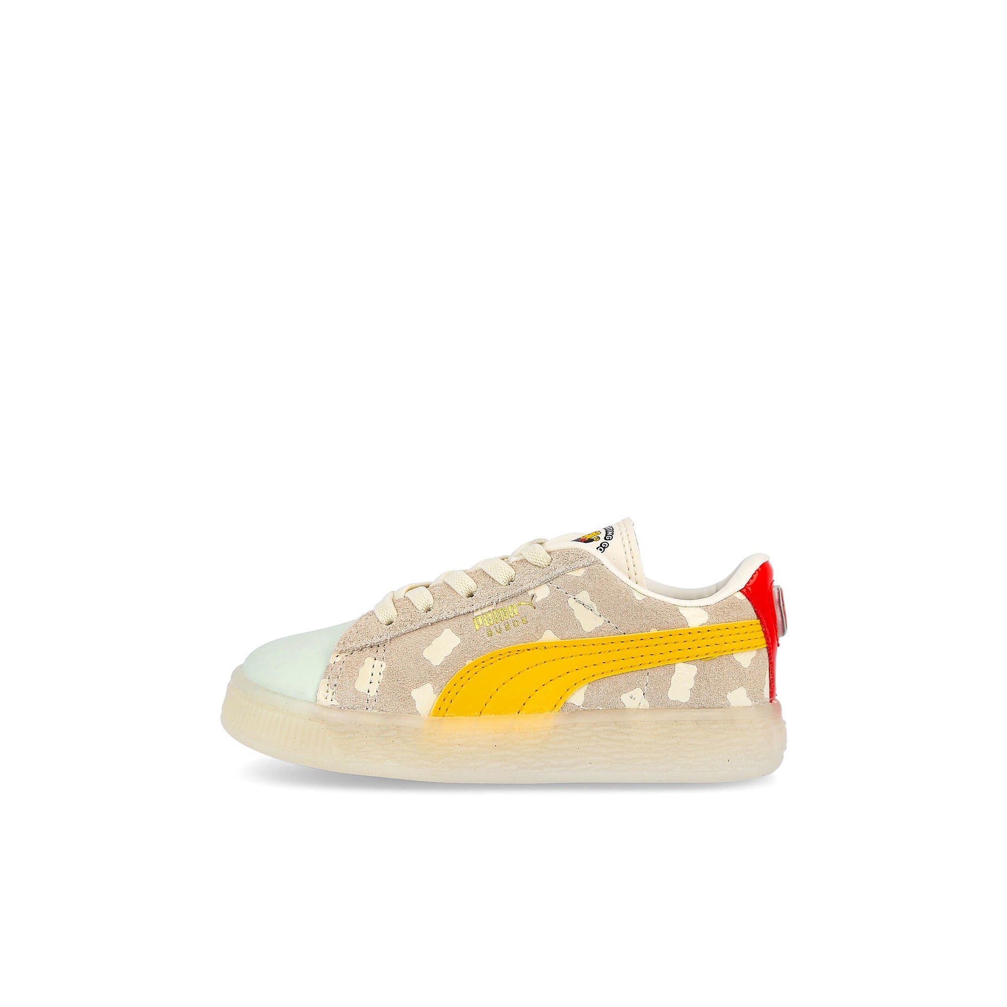 Puma Haribo x Puma Suede AC Infants Mimosa - Whisper White Sneakers 382842 01 | Overkill