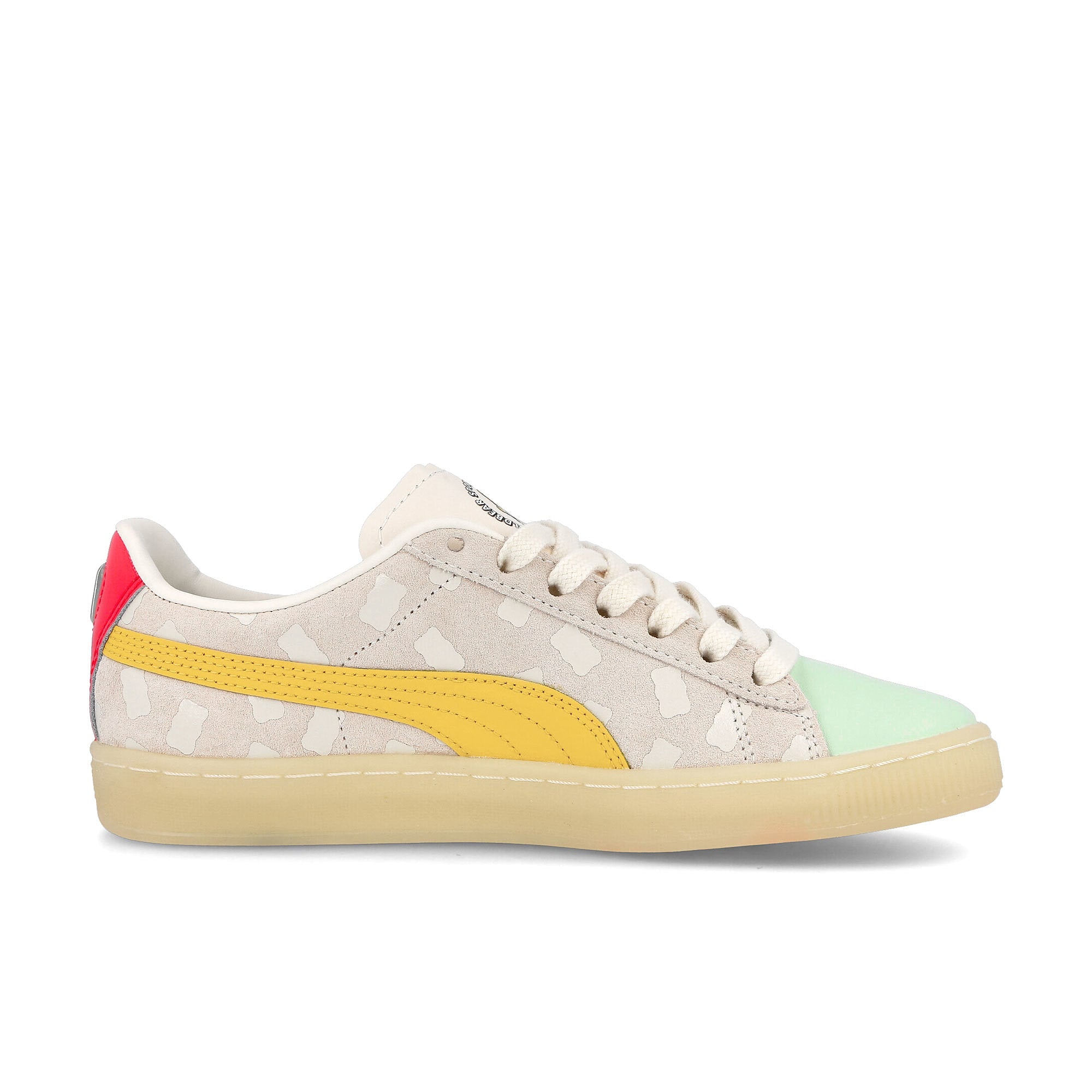 Puma Haribo x Puma Suede Junior Mimosa - Whisper White Sneakers Silhouette | Overkill