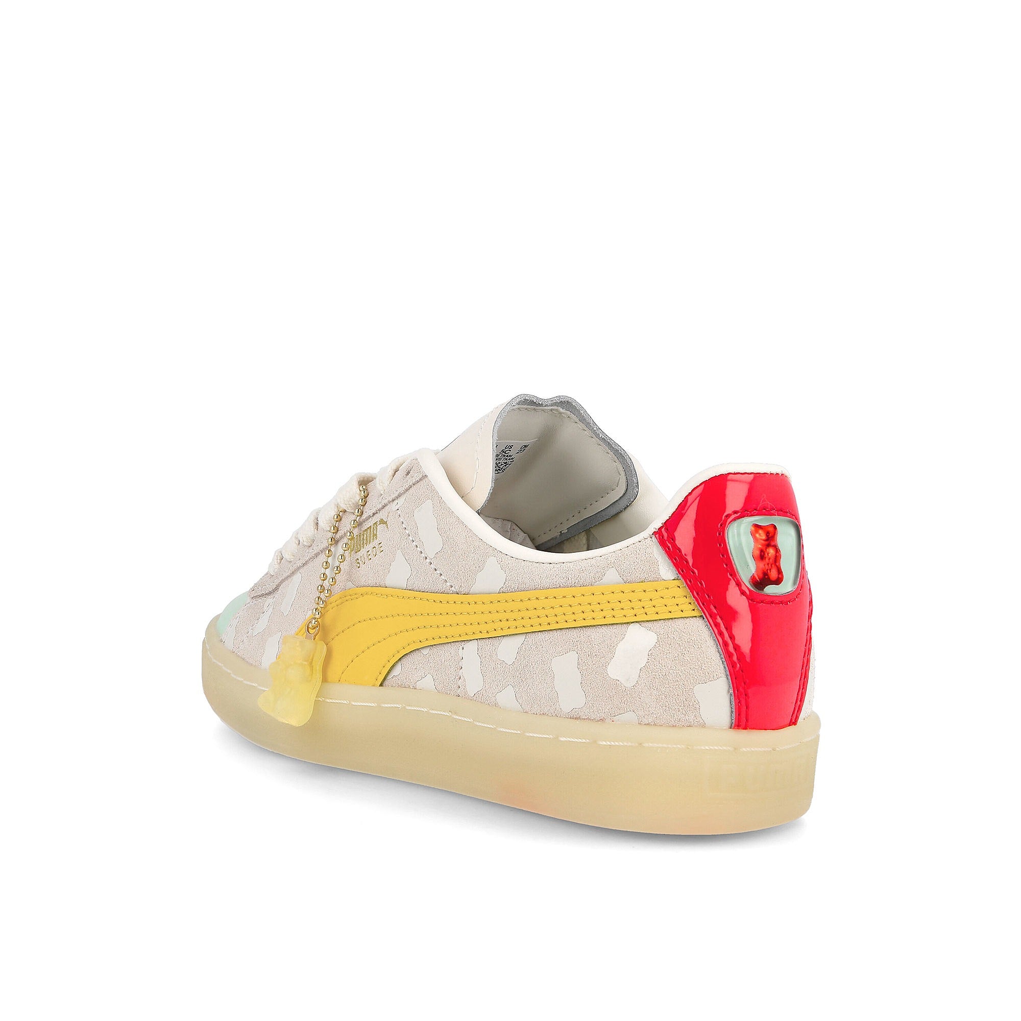 Puma Haribo x Puma Suede Junior Mimosa - Whisper White Sneakers Material | Overkill