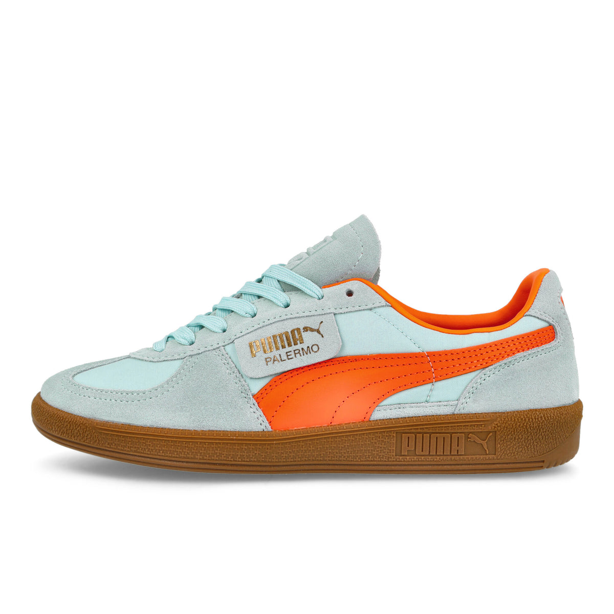Puma Palermo OG Silver Sky - Cayenne Pepper-Gum Low Top Sneakers 383011 06 | Overkill