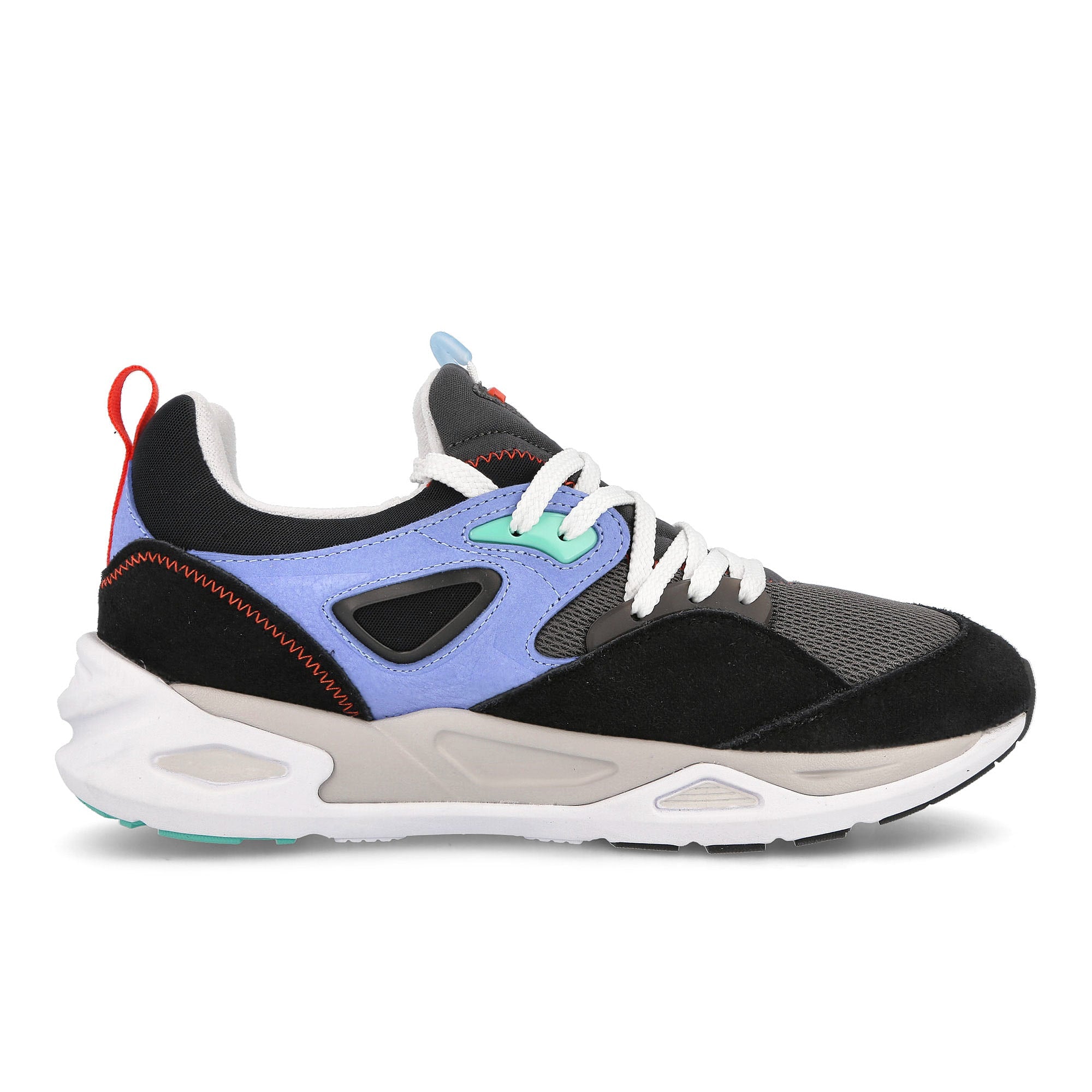Puma trc blaze the triangle Asphalt - Puma Black - Elektro Purple Sneakers Silhouette | Overkill