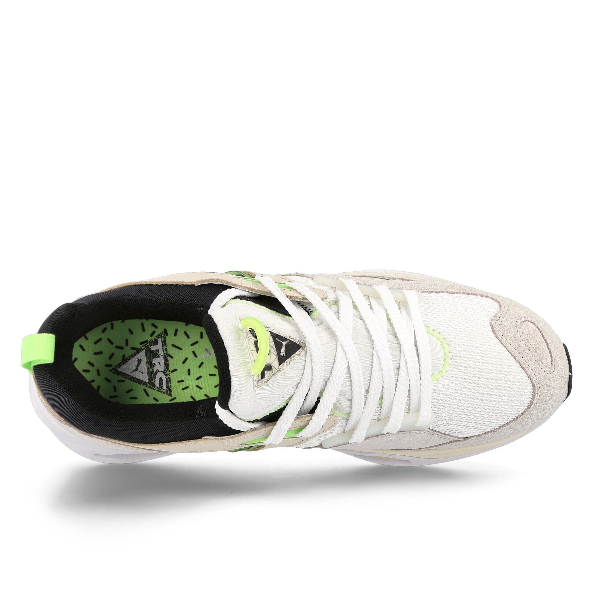 Puma trc blaze the triangle White - Nimbuscloud - Greenglare Sneakers Detailfoto | Overkill