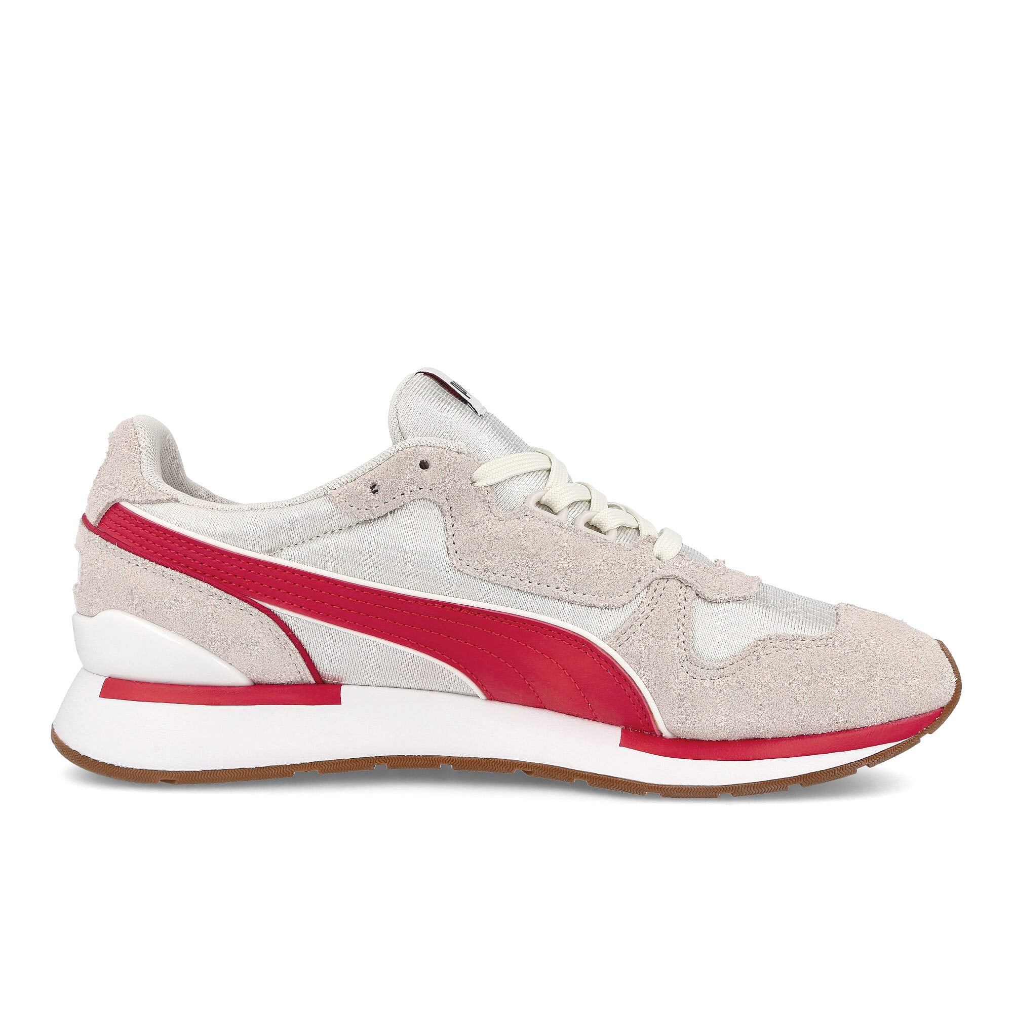 Puma space lab Vaporous Gray - Red - White Sneakers Silhouette | Overkill
