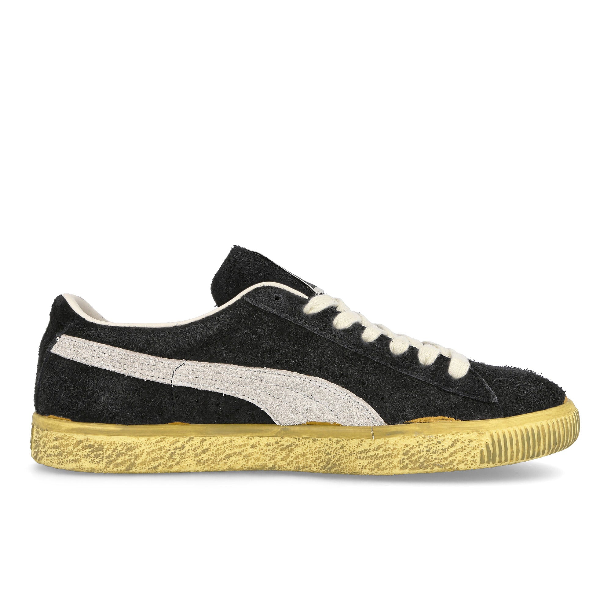 Puma suede vtg the never worn Puma Black - White - Mellow Yellow Sneakers Silhouette | Overkill