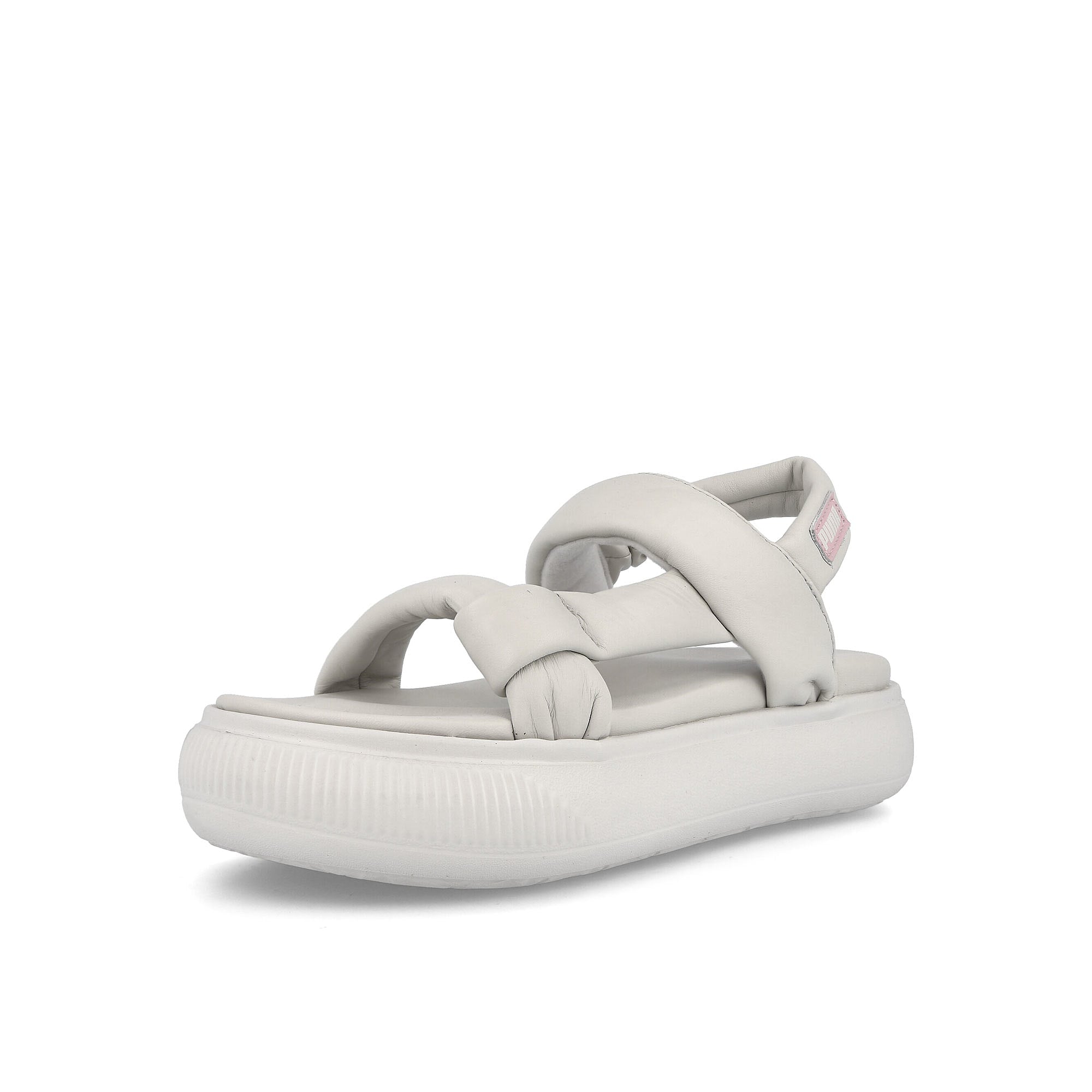 Puma wmns suede mayu summer Nimbus Cloud - Chalk Pink Sneakers Close Up | Overkill