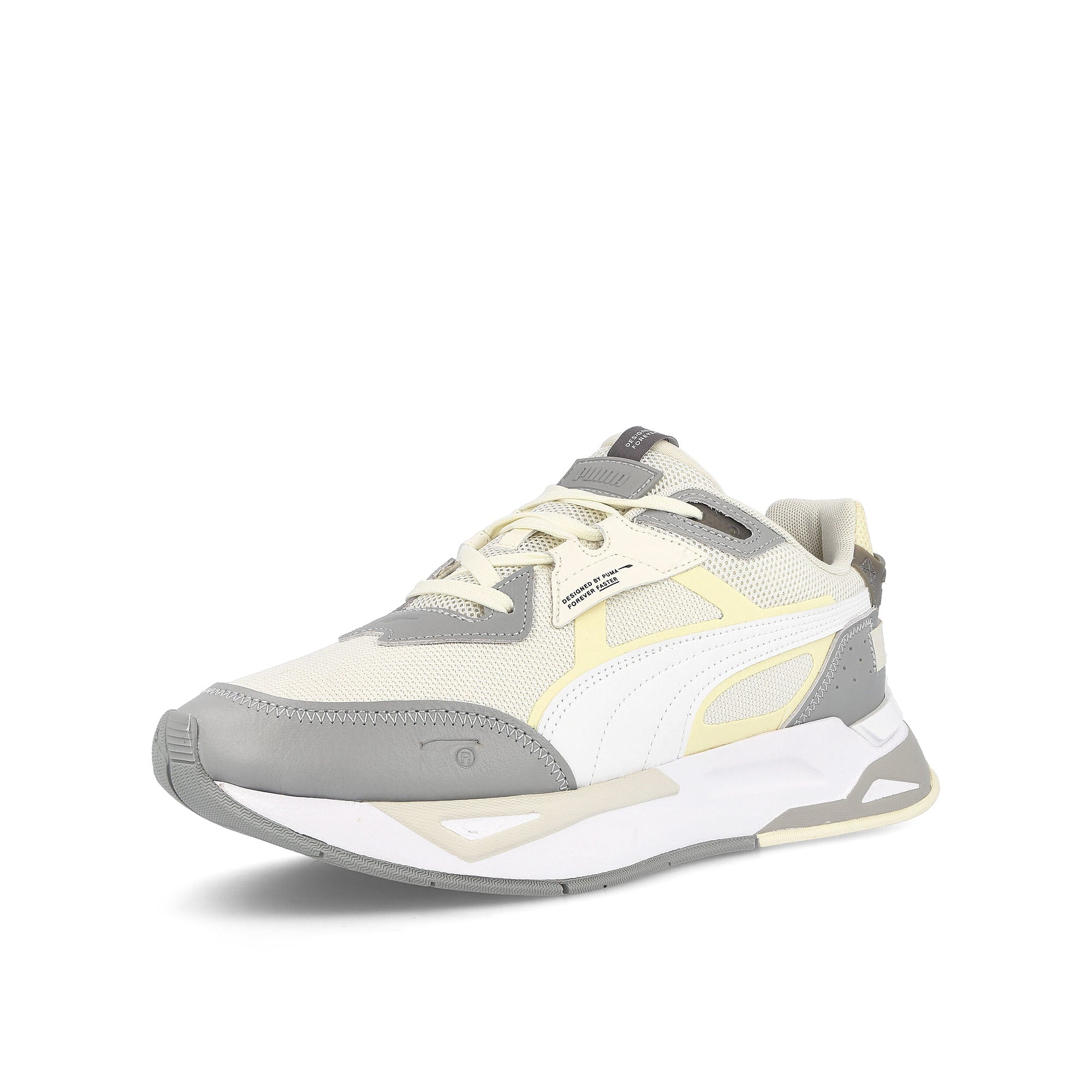 Puma mirage sport hacked Ivory Glow - Puma White Sneakers Close Up | Overkill