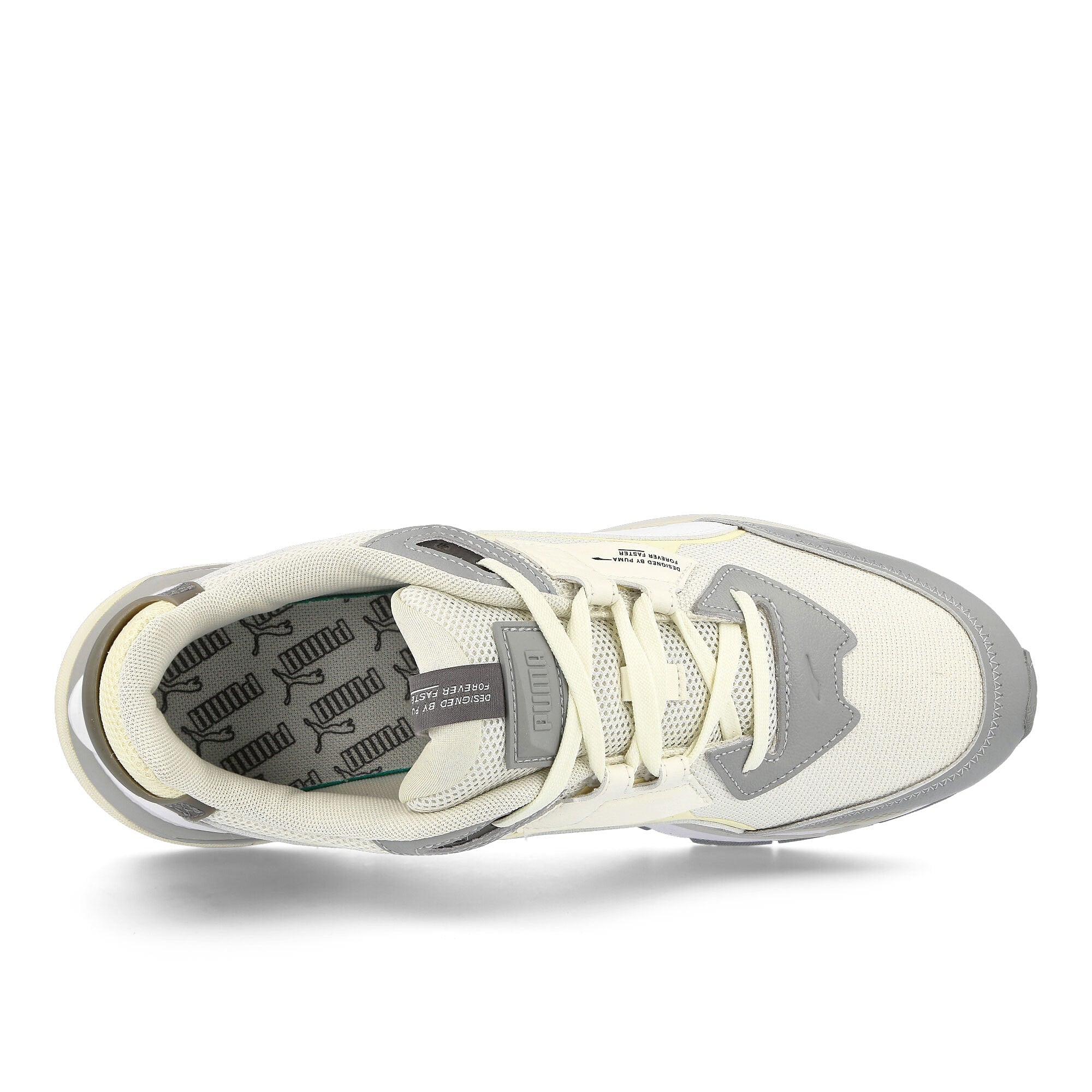 Puma mirage sport hacked Ivory Glow - Puma White Sneakers Detailfoto | Overkill