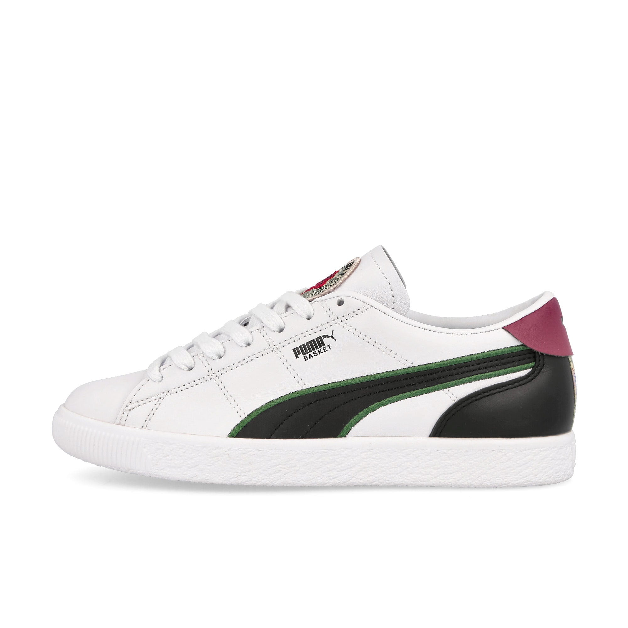 Puma Liberty x Puma Wmns Basket VTG F Puma White-Puma Black Sneakers 384114 01 | Overkill