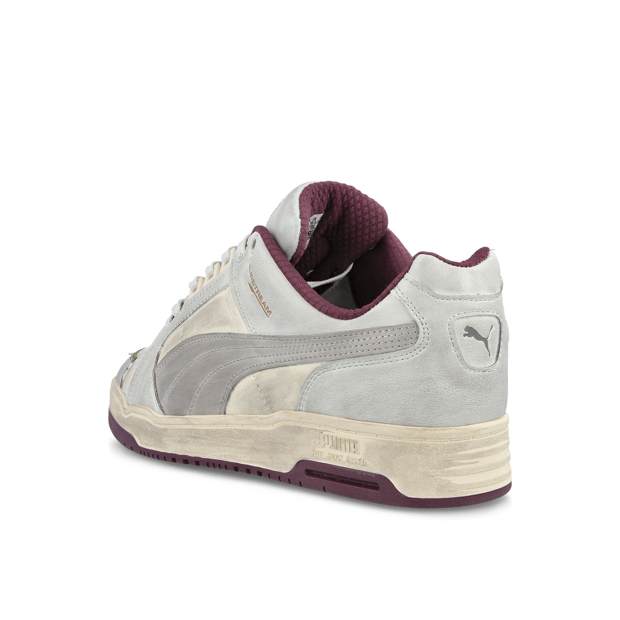 Puma Slipstream Lo Wabi-Sabi Puma White-Harbor Mist Low Top Sneakers Material | Overkill