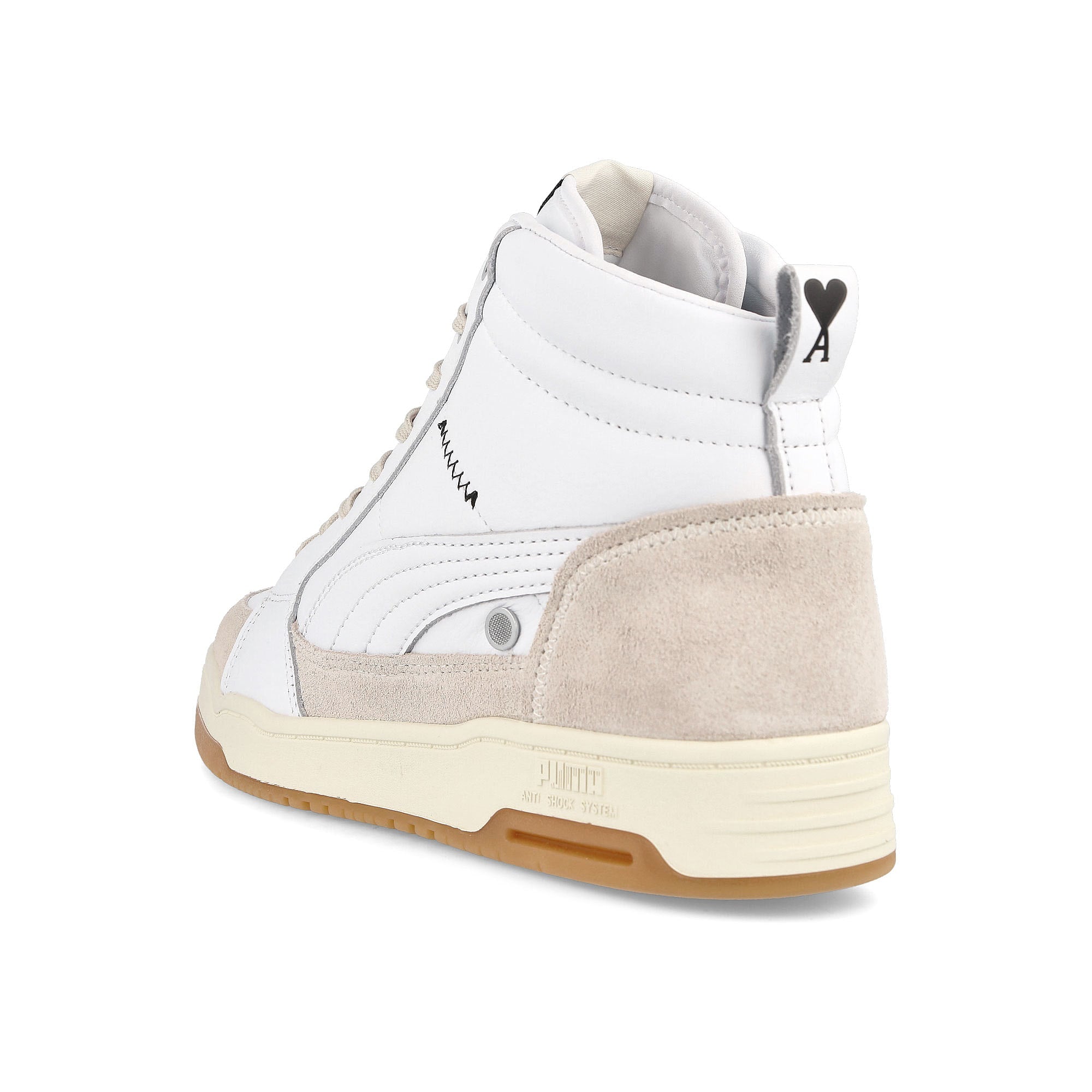 Puma AMI x Puma Slipstream Mid Puma White - Pristine Sneakers Material | Overkill