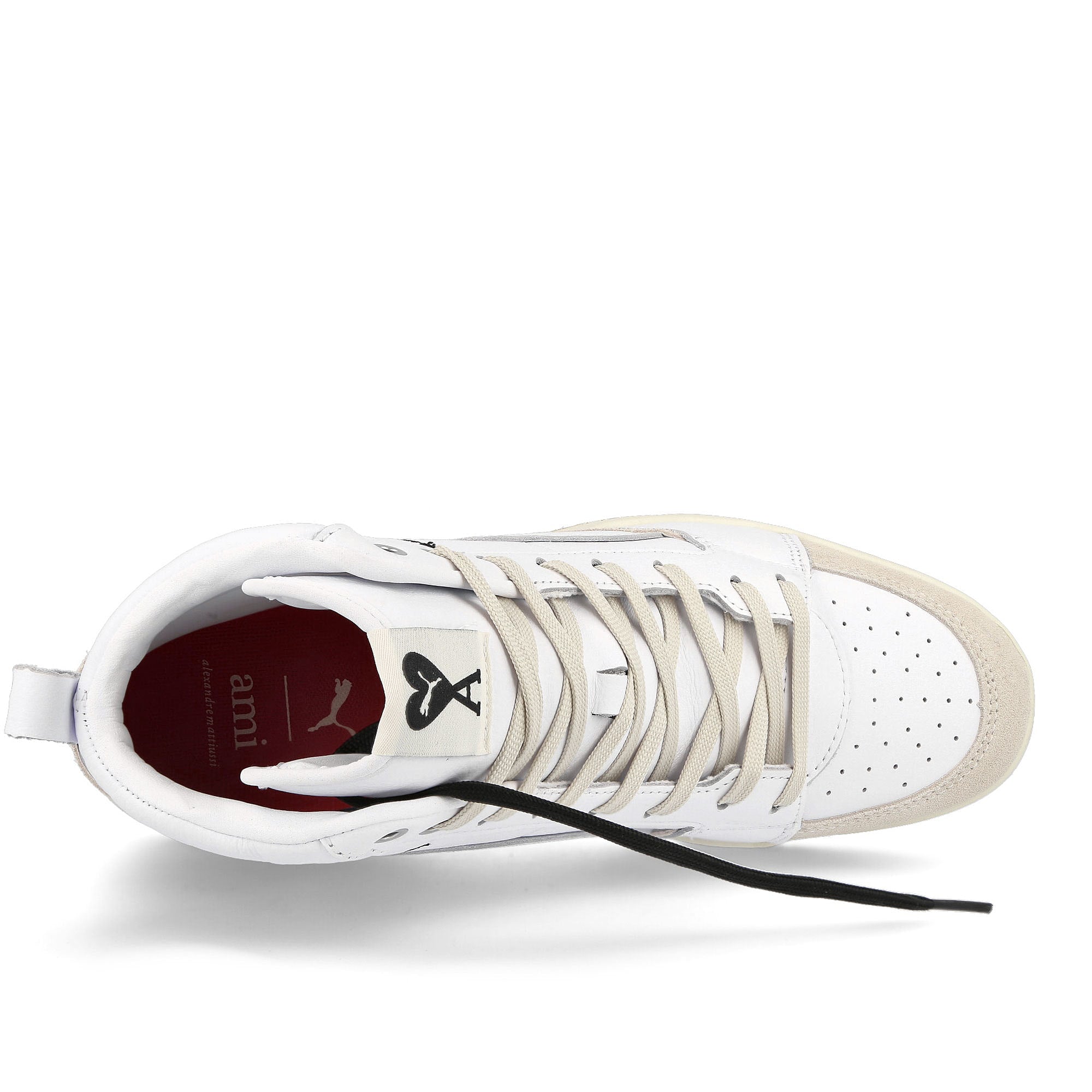 Puma AMI x Puma Slipstream Mid Puma White - Pristine Sneakers Detailfoto | Overkill
