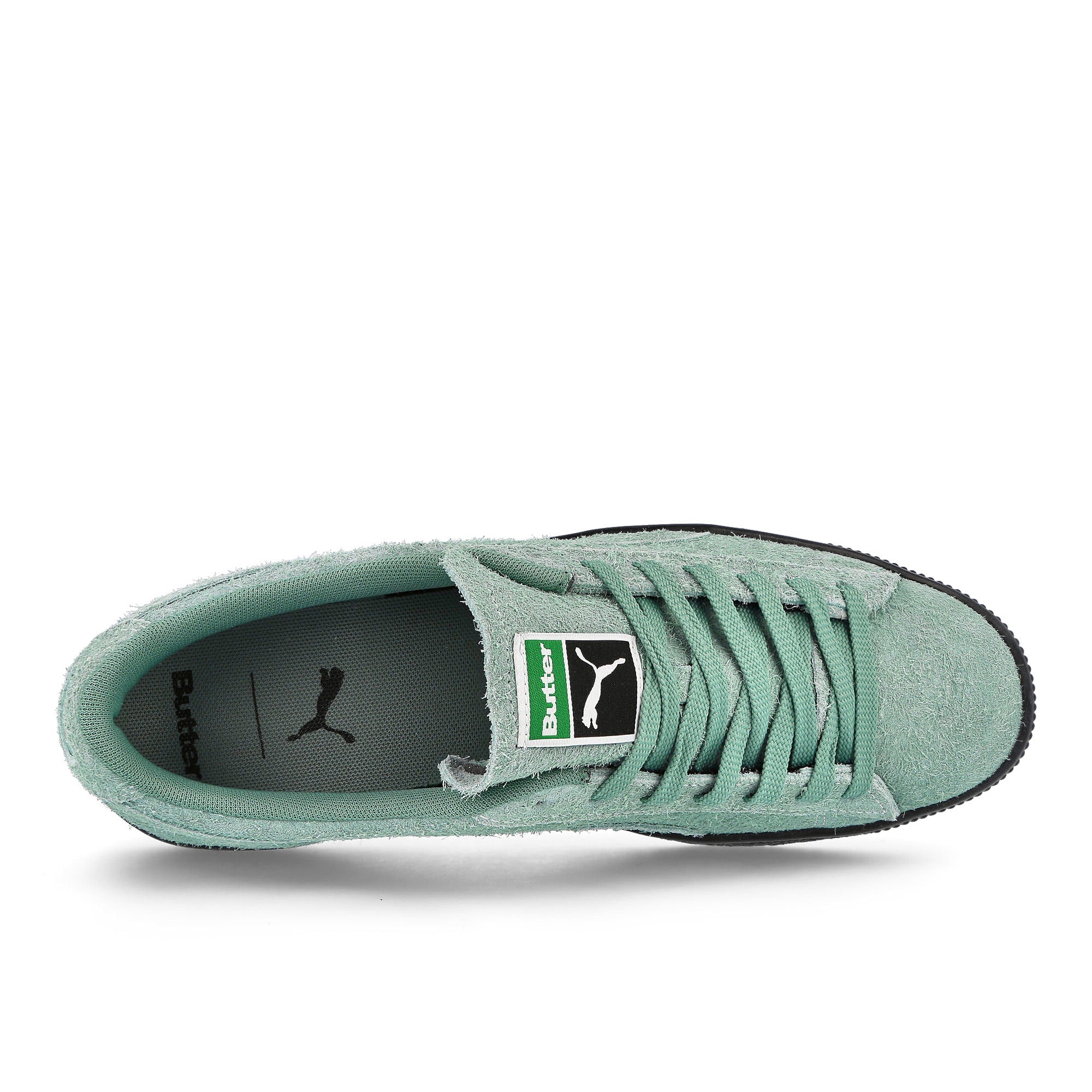 Puma Butter Goods x Puma Suede VTG HS Goods Mineral Blue - Puma Black Detail view 1 | Overkill