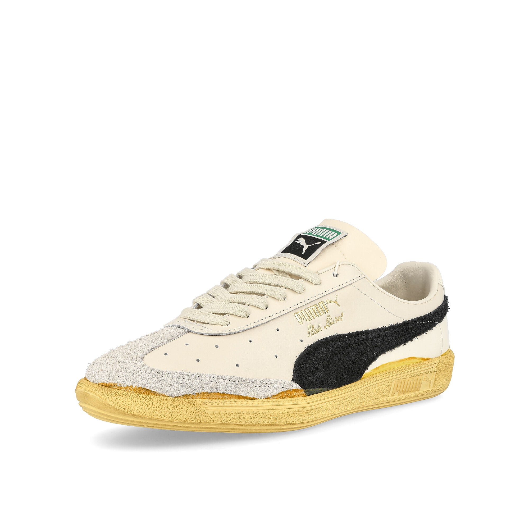 Puma Vlado Stenzel x Puma The Never Worn Whisper White - Puma Black - Mel Sneakers Close Up | Overkill