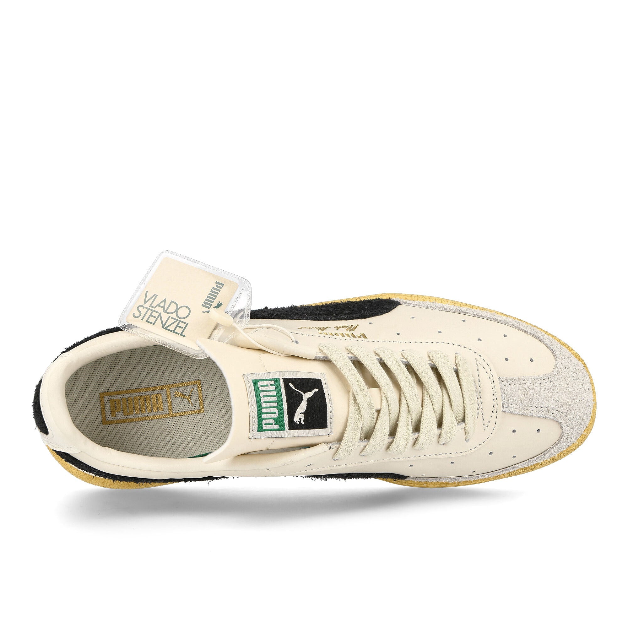 Puma Vlado Stenzel x Puma The Never Worn Whisper White - Puma Black - Mel Sneakers Detailfoto | Overkill
