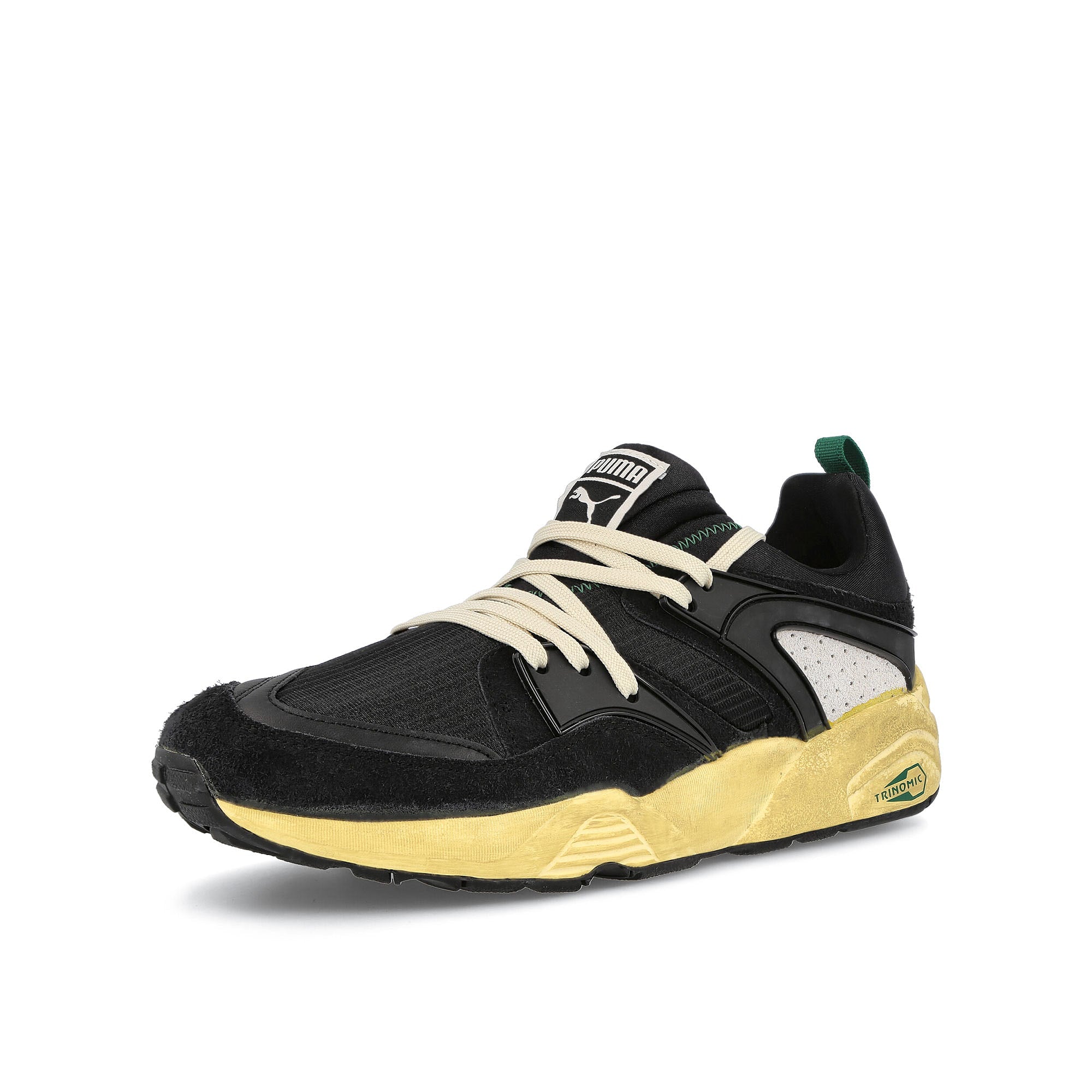 Puma The NeverWorn x Puma Blaze of Glory Puma Black - Whisper White Sneakers Close Up | Overkill