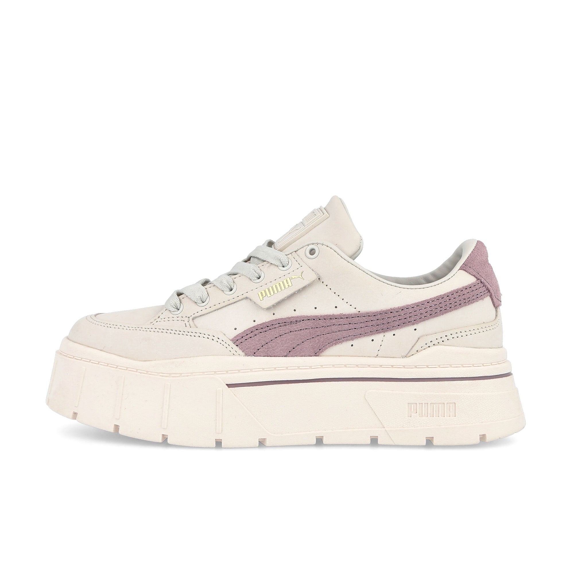 Puma wmns mayze stack premium Whisper White Sneakers 384421 01 | Overkill
