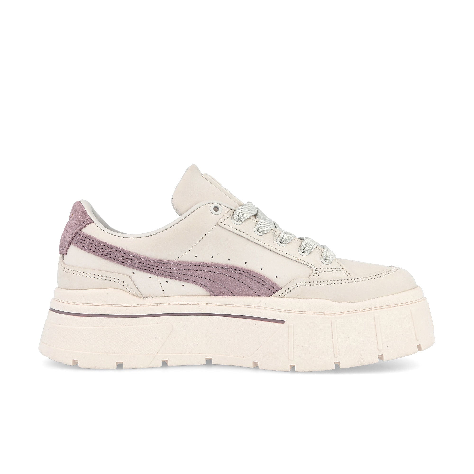 Puma wmns mayze stack premium Whisper White Sneakers Silhouette | Overkill