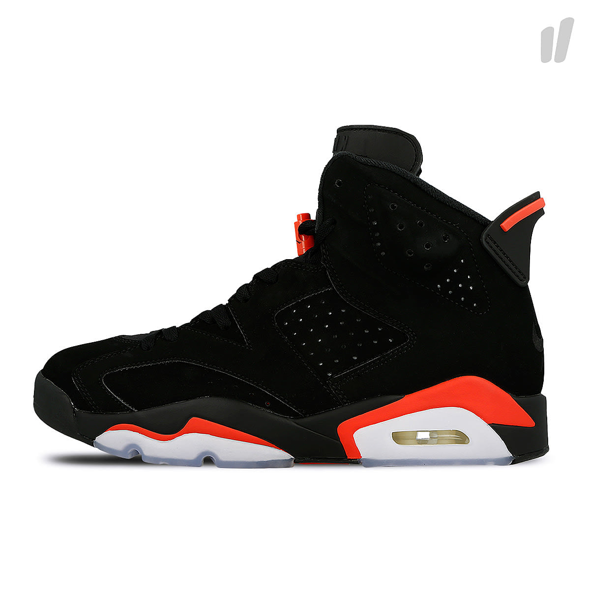 Jordan Air Jordan 6 Retro Black / Infared Sneakers 384664 060 | Overkill