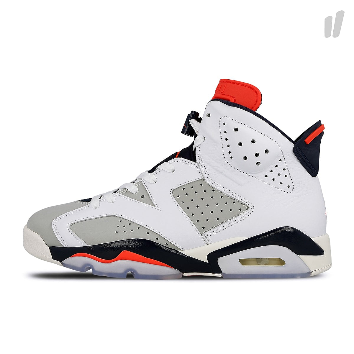 Jordan Air Jordan 6 Retro "Tinker" White / Infrared 23 - Neutral Grey - White Sneakers 384664 104 | Overkill