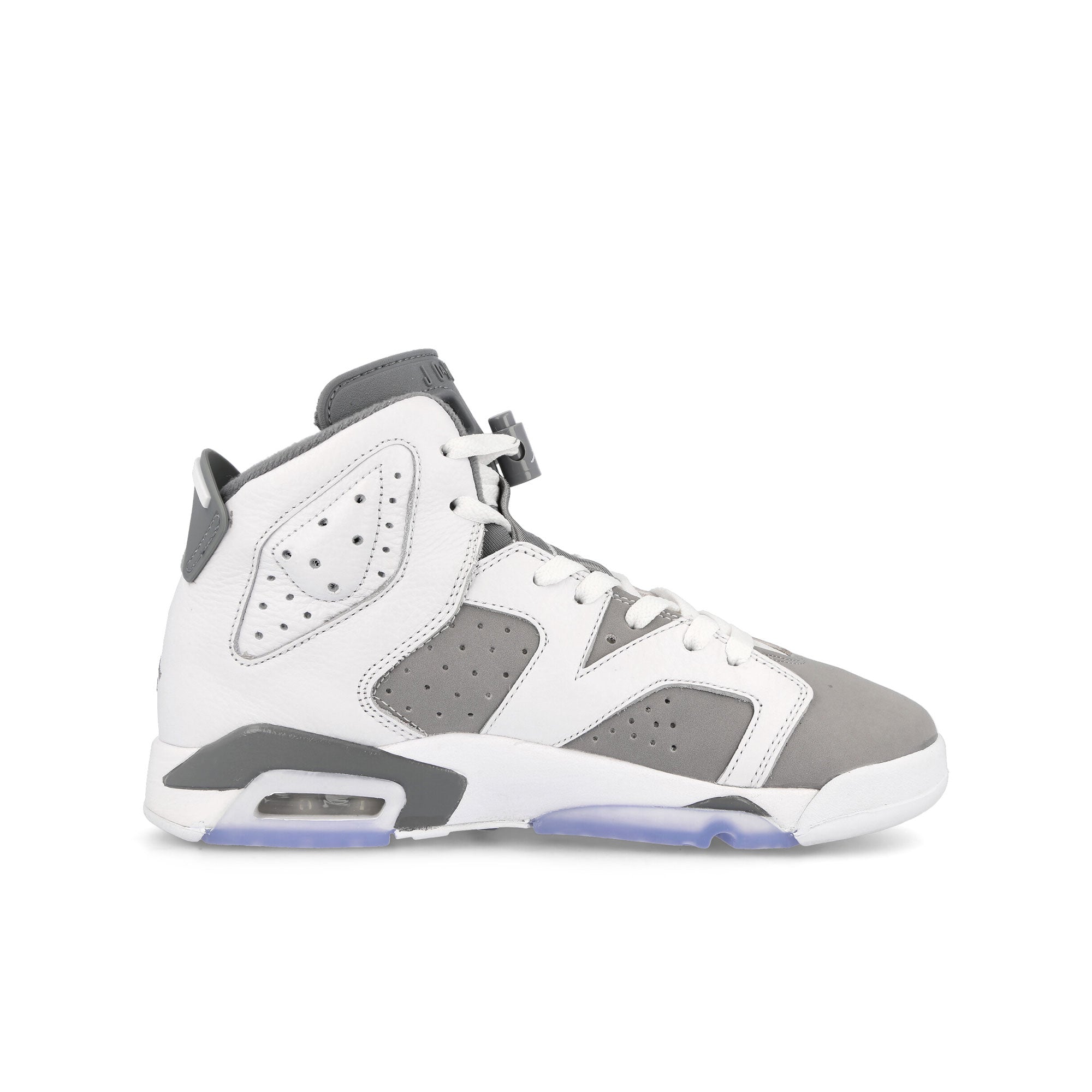Jordan Air Jordan 6 Retro GS White / Medium Grey - Cool Grey Sneakers Silhouette | Overkill