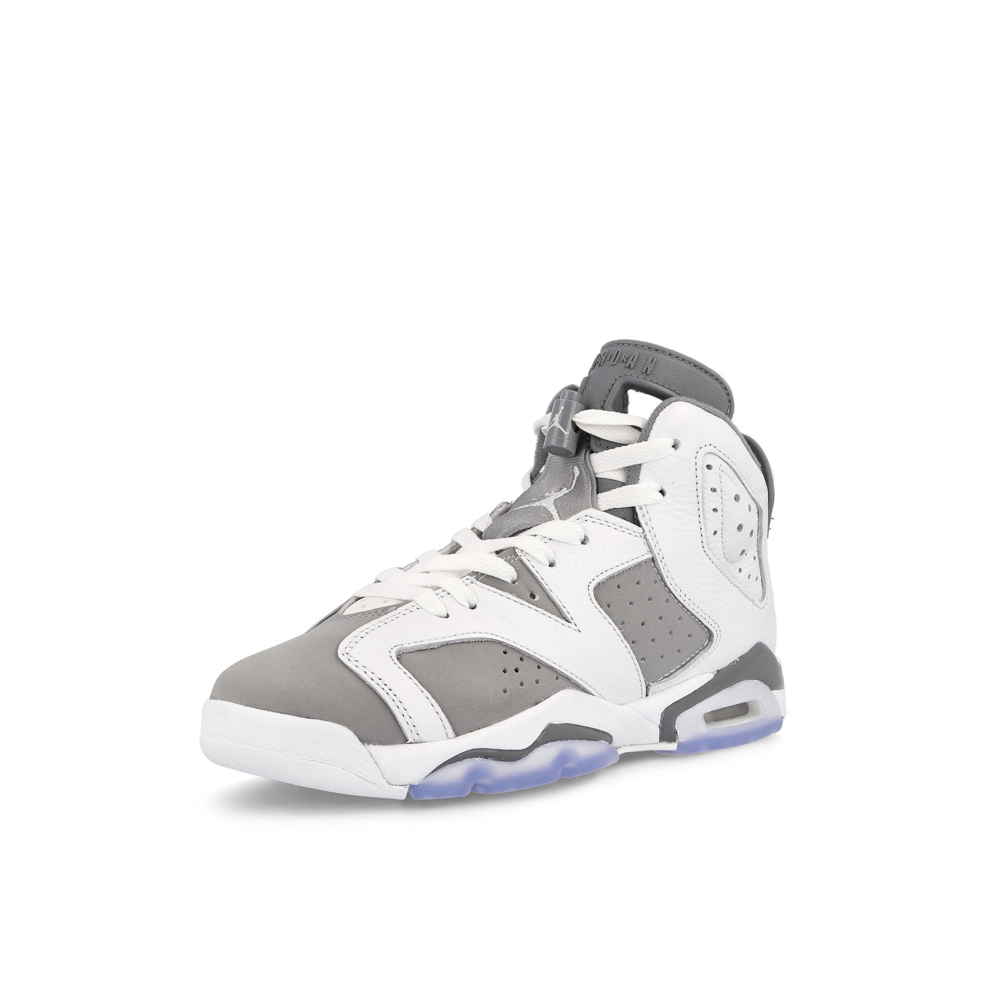 Jordan Air Jordan 6 Retro GS White / Medium Grey - Cool Grey Sneakers Close Up | Overkill