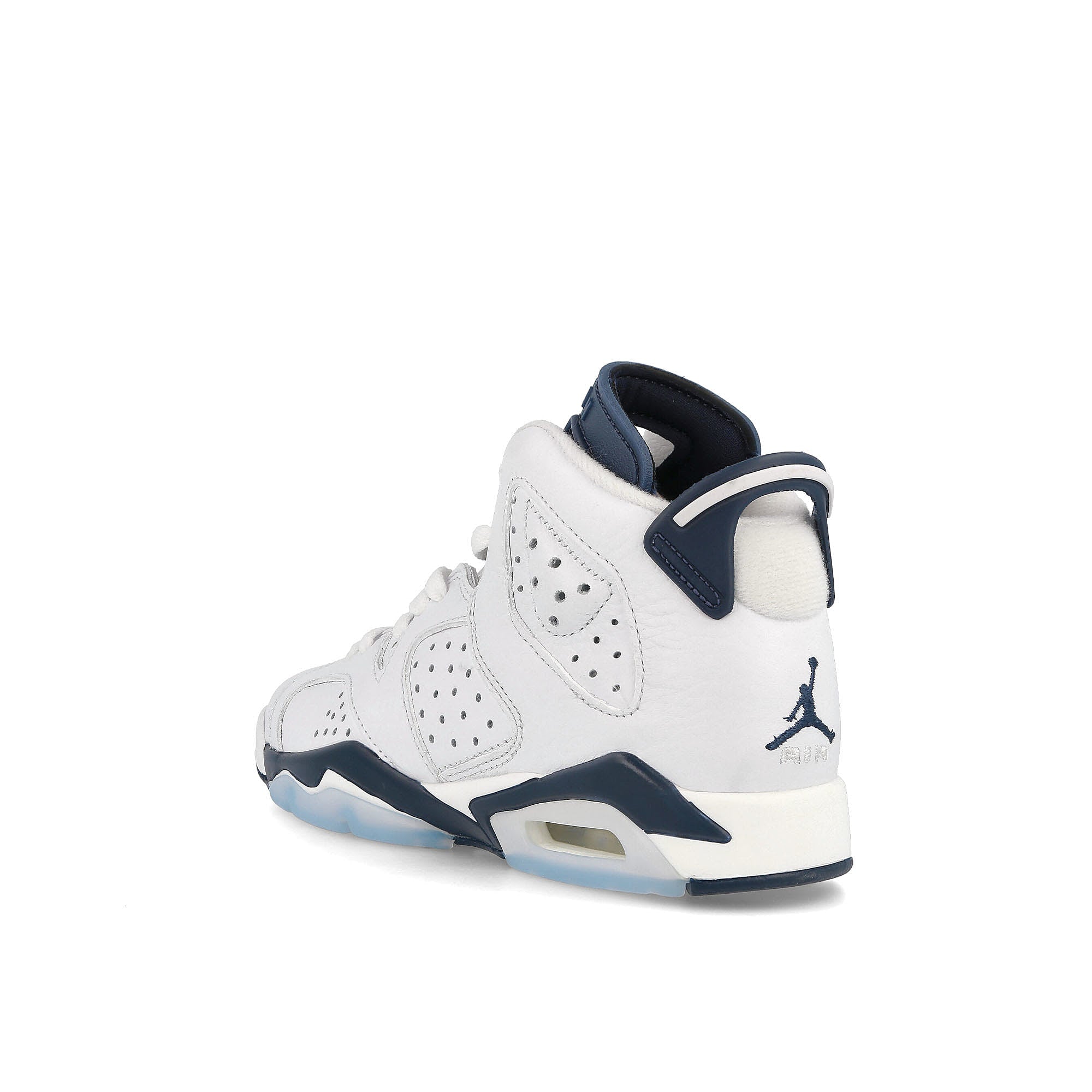 Jordan Air Jordan 6 Retro GS White / Midnight Navy Sneakers Material | Overkill