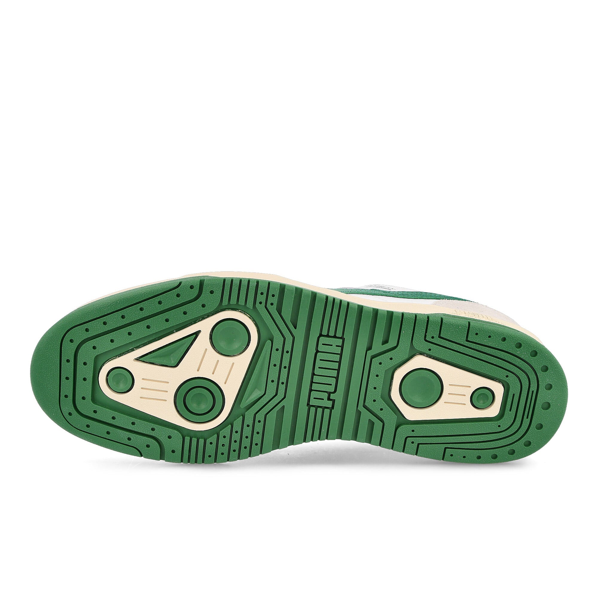 Puma slipstream lo retro Puma White - Amazon Green Sneakers Detail View 1 | Overkill