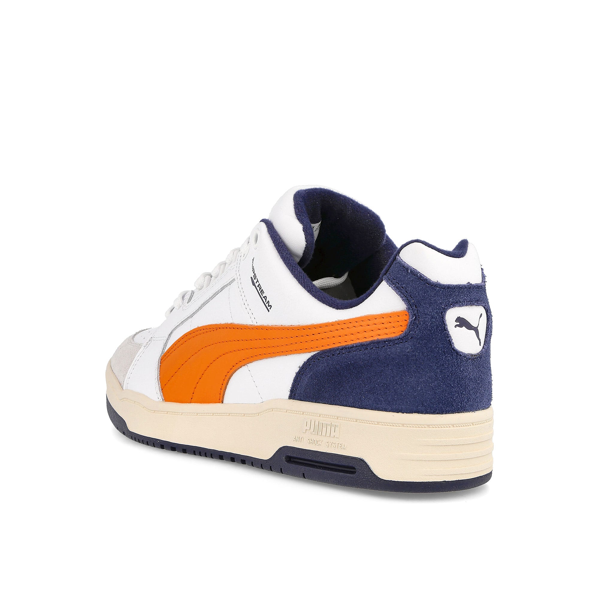 Puma slipstream lo retro Puma White - Vibrant Orange Sneakers Material | Overkill