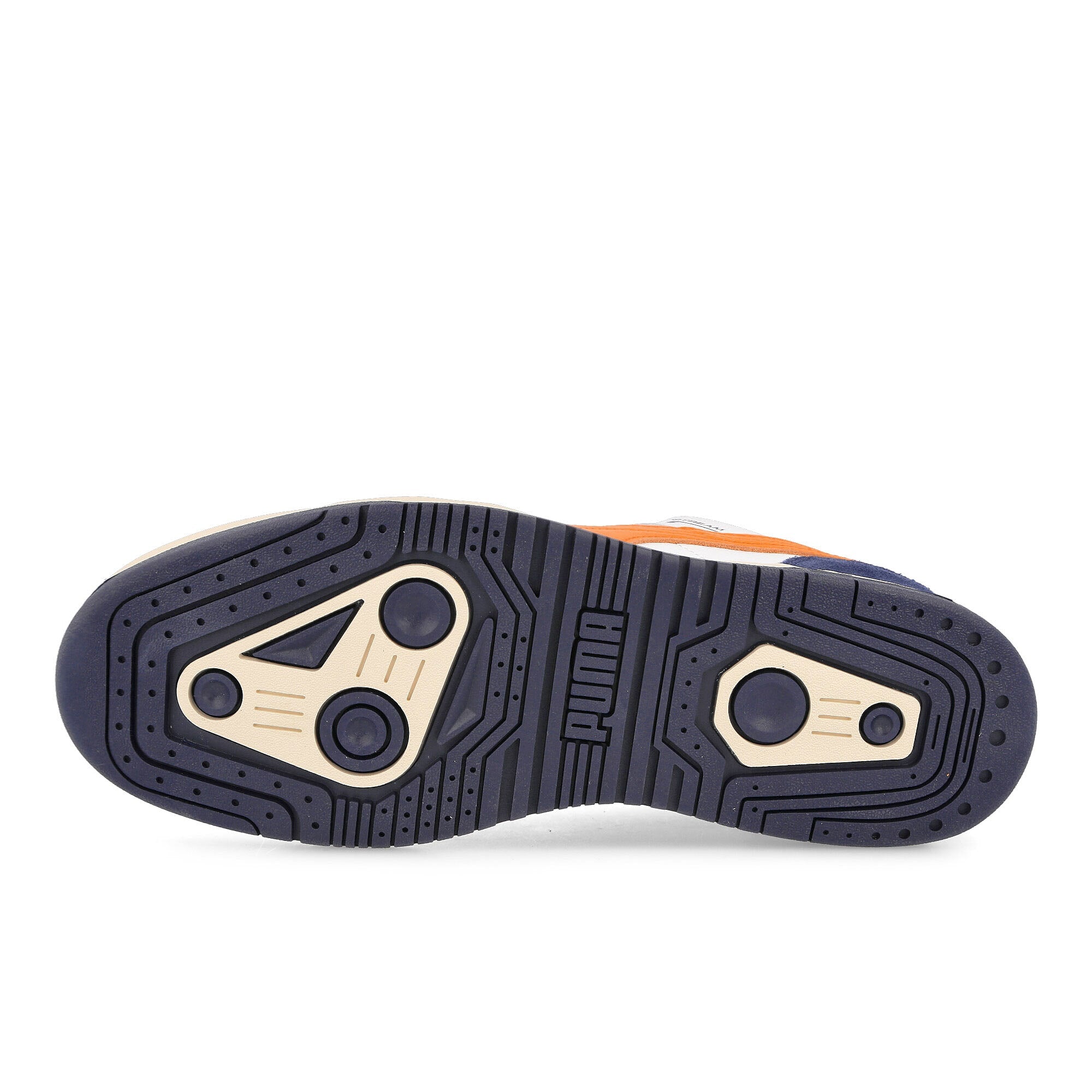 Puma slipstream lo retro Puma White - Vibrant Orange Sneakers Detail View 1 | Overkill