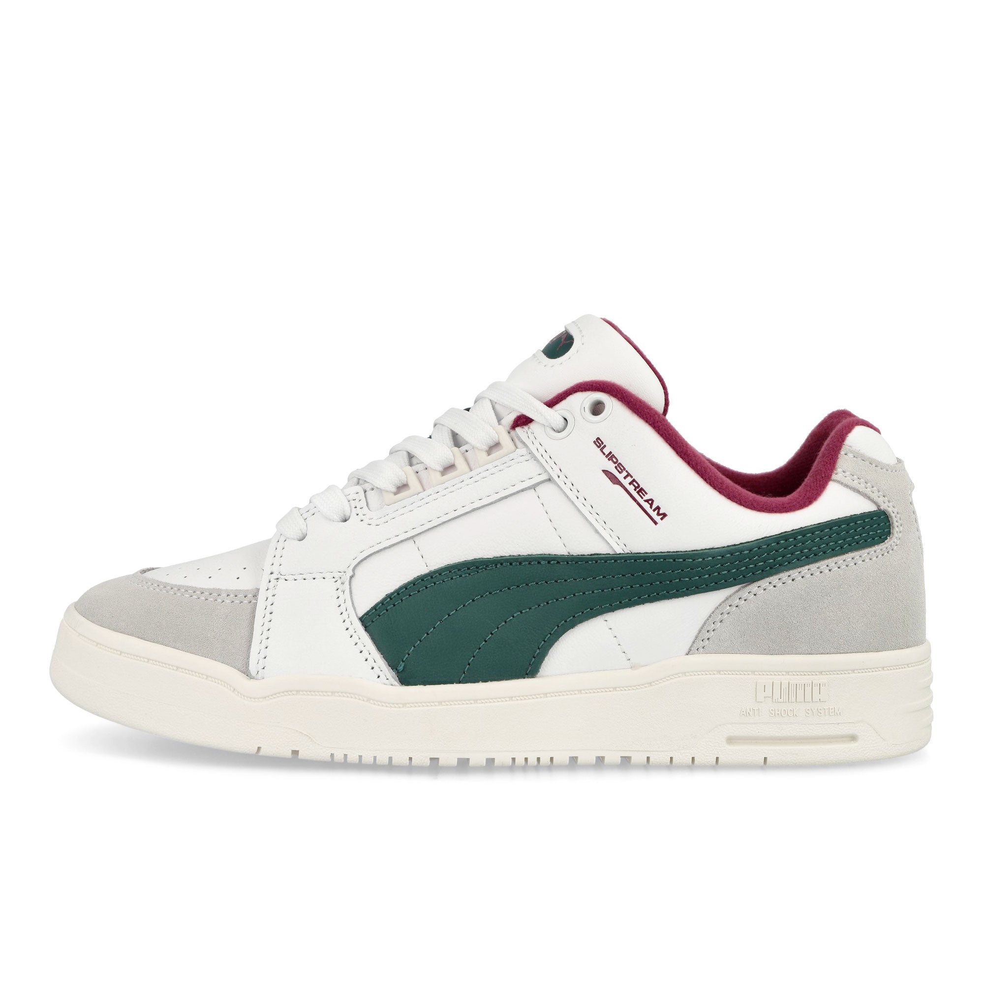 Puma Slipstream Lo Retro Puma White - Malachite Low Top Sneakers 384692 11 | Overkill