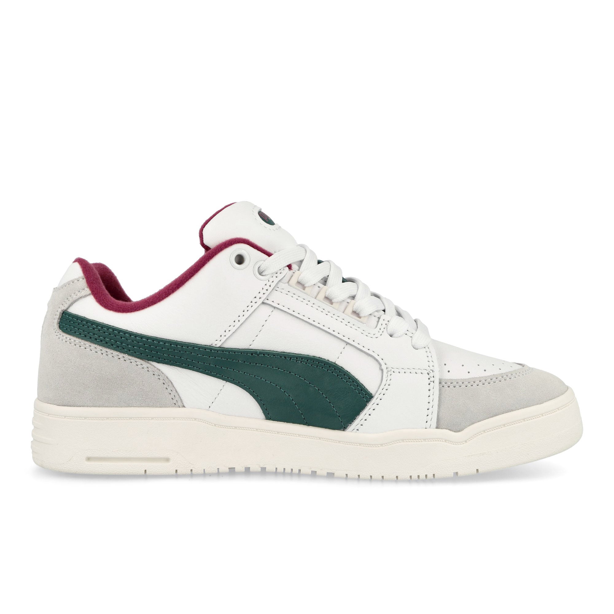 Puma Slipstream Lo Retro Puma White - Malachite Low Top Sneakers Silhouette | Overkill