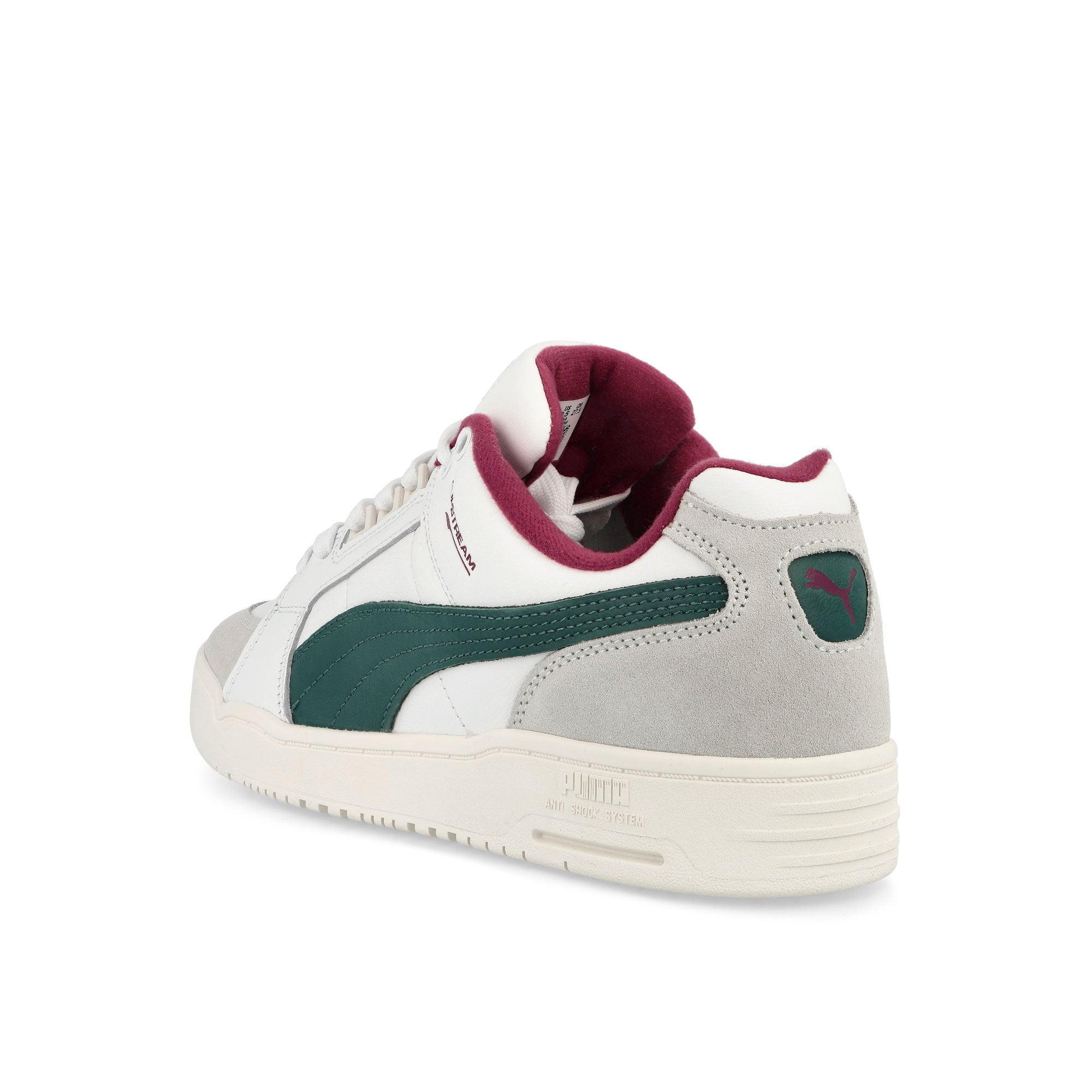 Puma Slipstream Lo Retro Puma White - Malachite Low Top Sneakers Material | Overkill