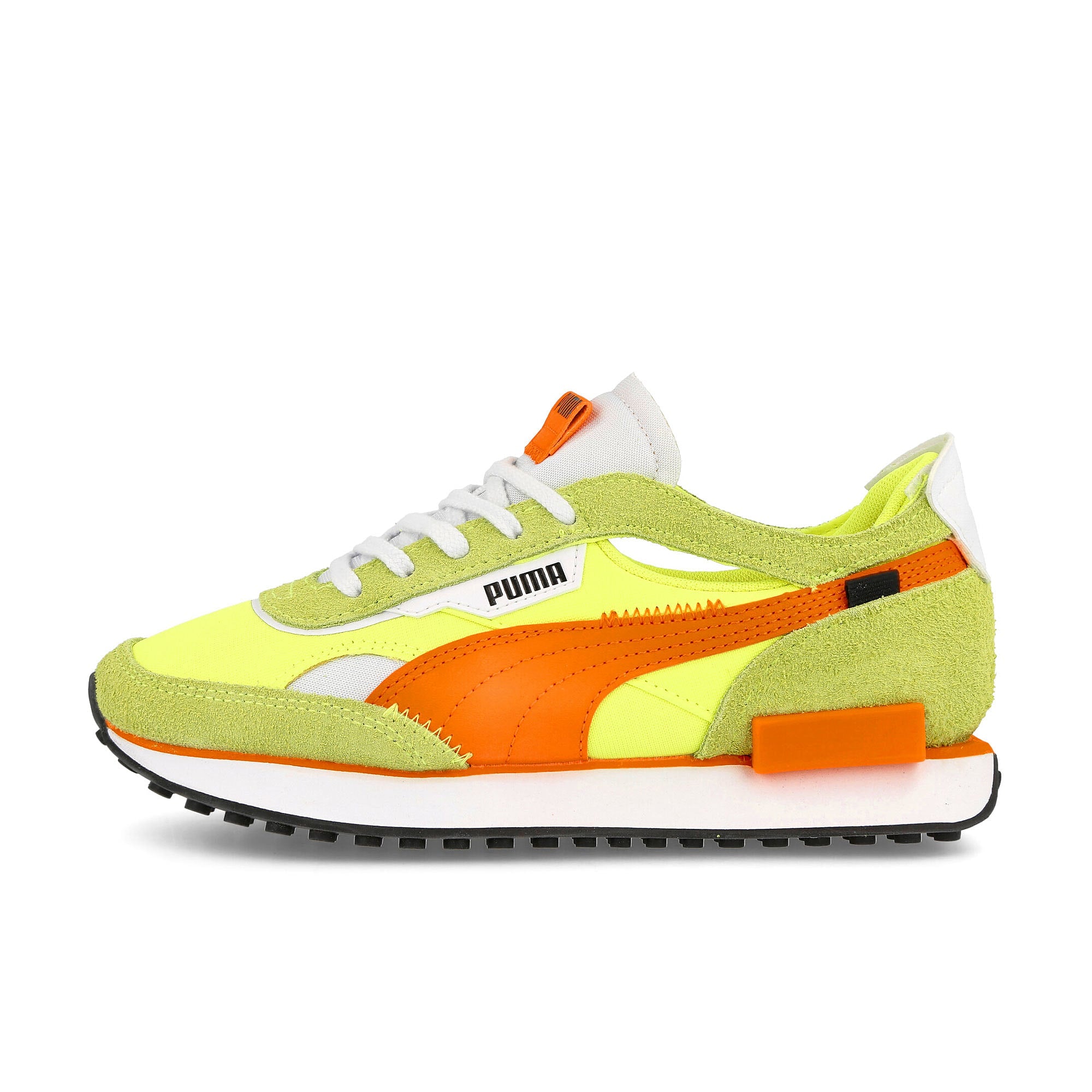Puma wmns future rider cut-out vintage Yellow Alert - Dragon Fire Sneakers 384861 01 | Overkill