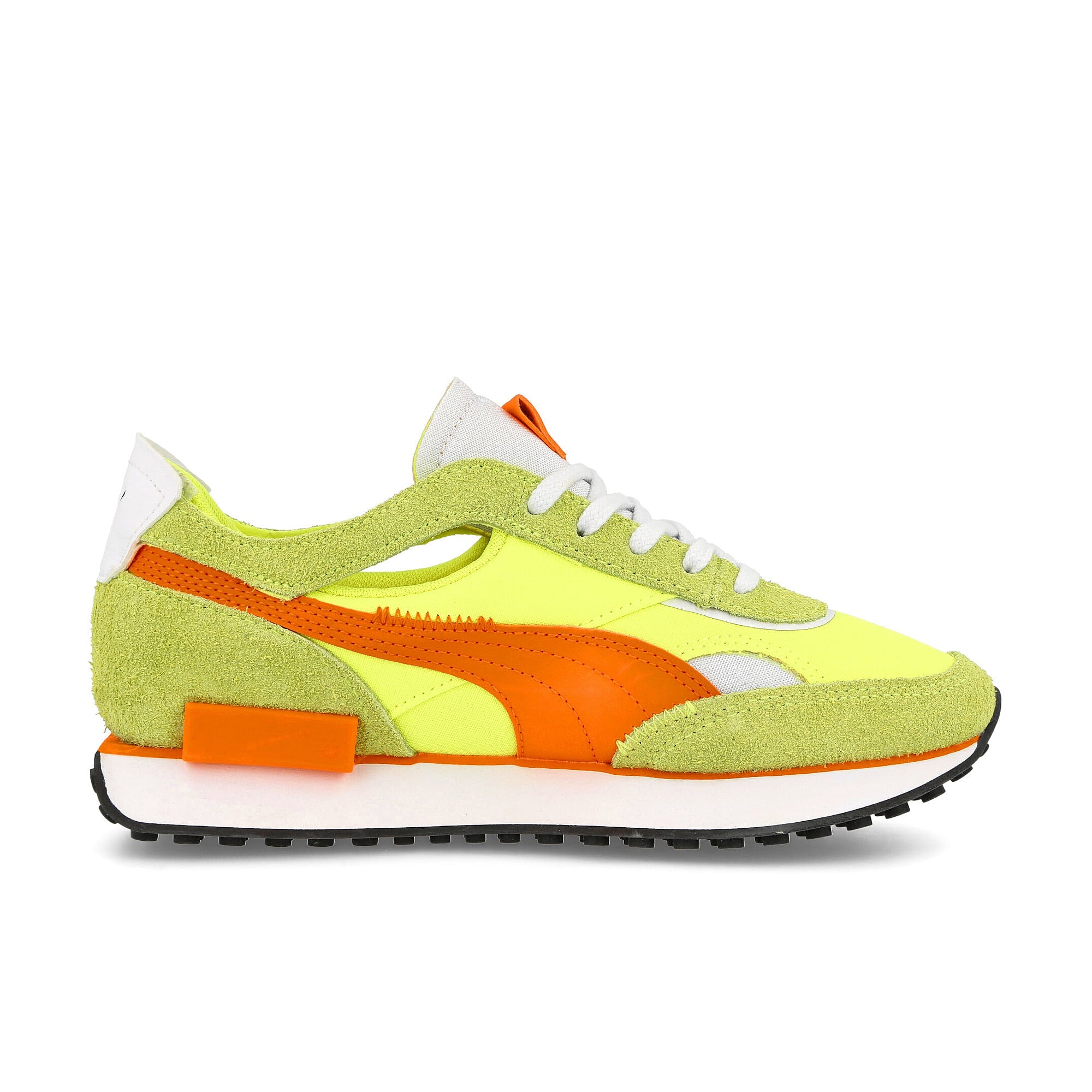 Puma wmns future rider cut-out vintage Yellow Alert - Dragon Fire Sneakers Silhouette | Overkill