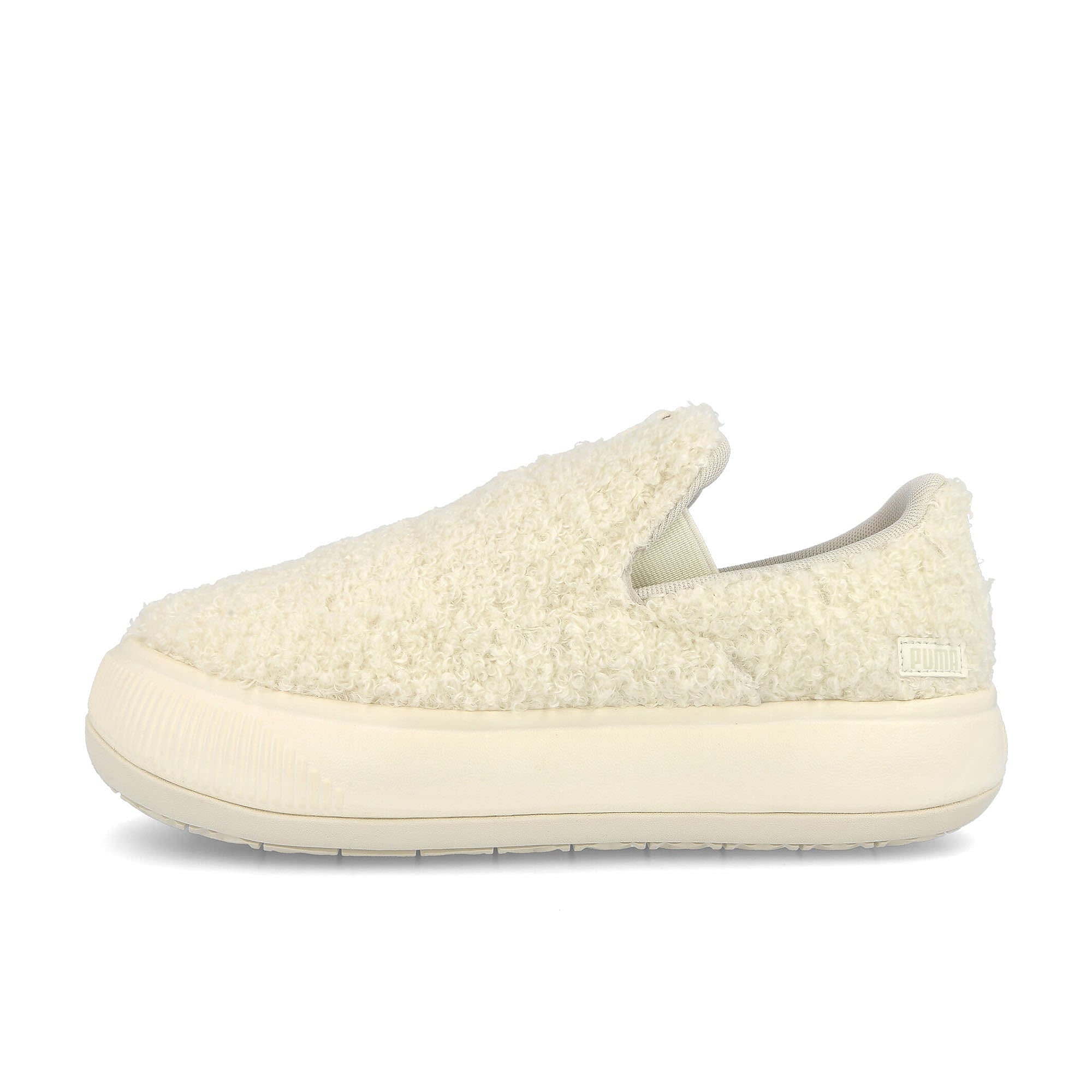 Puma wmns suede mayu slip-on teddy Marshmellow - Putty Sneakers 384887 02 | Overkill